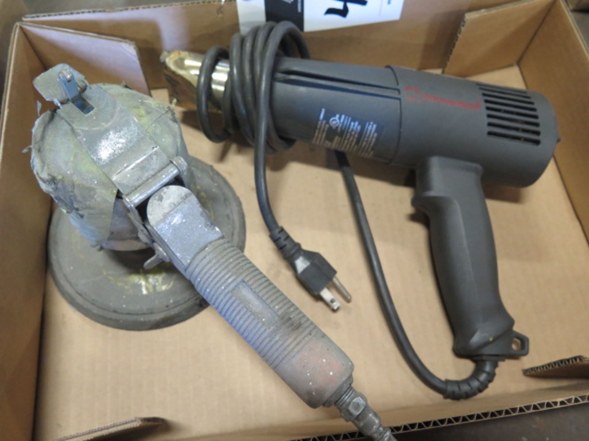 Pneumatic Orbital Sander and Heat Gun - Image 2 of 2