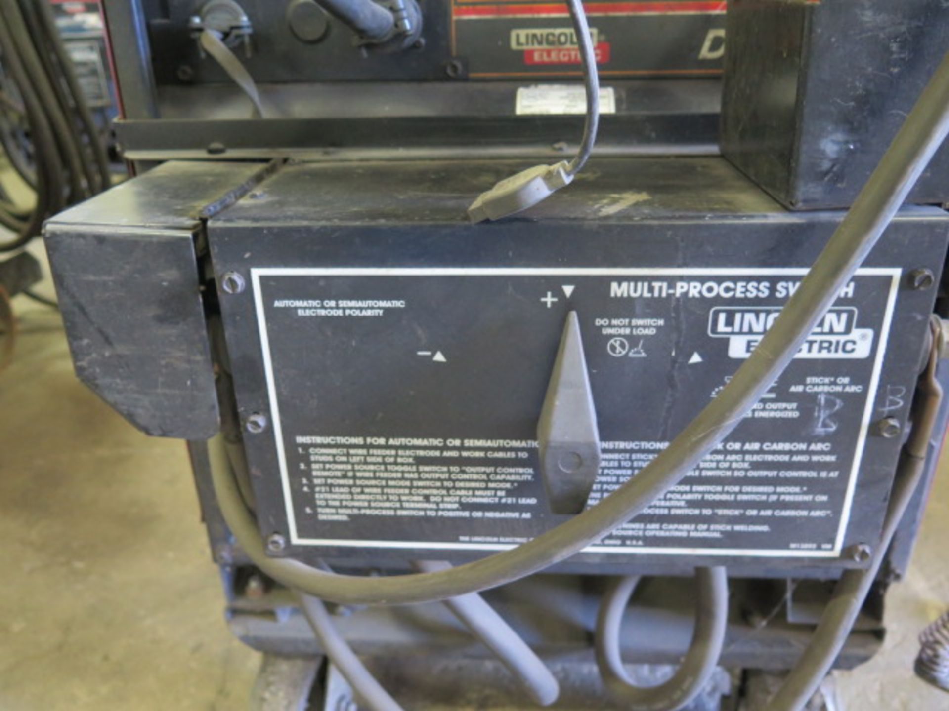 Lincoln DC-400 DC Arc Welding Power Source s/n U1060915031 w/ Lincoln Multi-Process Switch, - Image 6 of 7