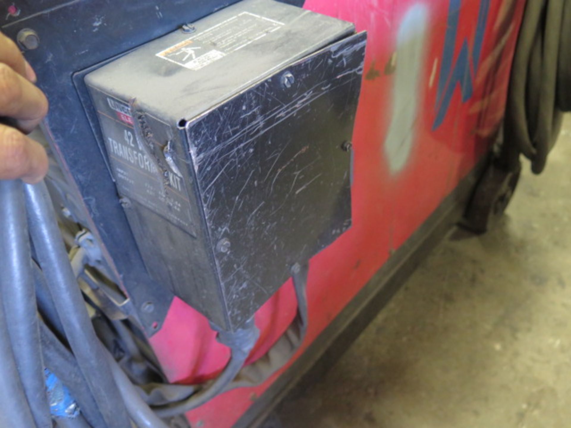 Lincoln Idealarc DC-600 CV/CC-DC Arc Welding Power Source s/n U1981008289 w/ Lincoln Multi-Process - Image 6 of 7