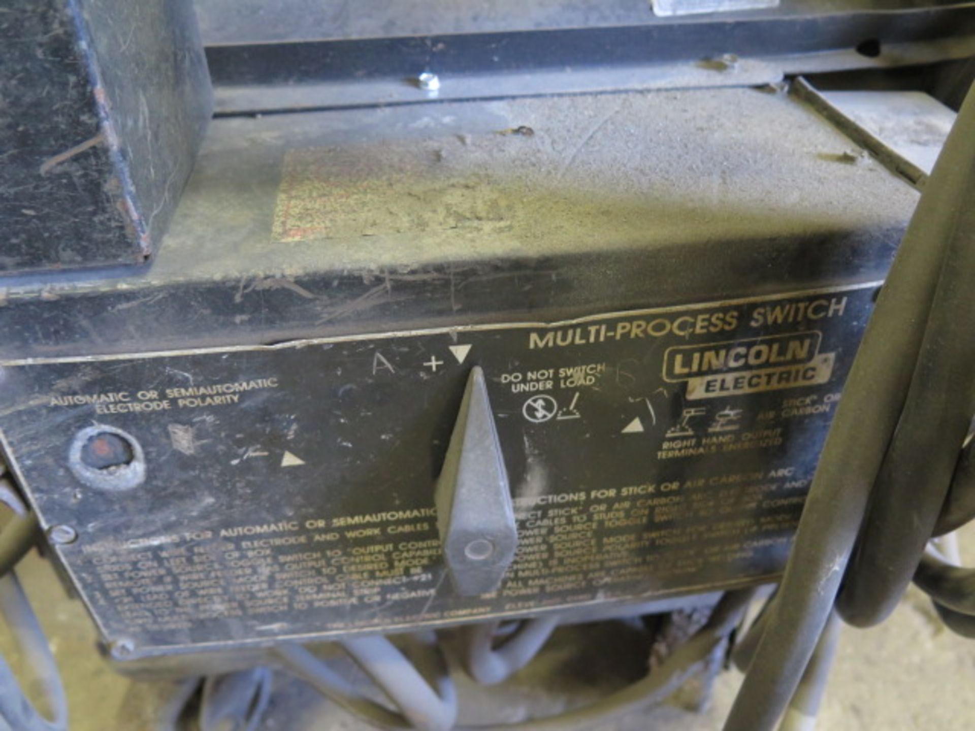 Lincoln DC-400 DC Arc Welding Power Source s/n U1941112857 w/ Lincoln Multi-Process Switch - Image 5 of 5