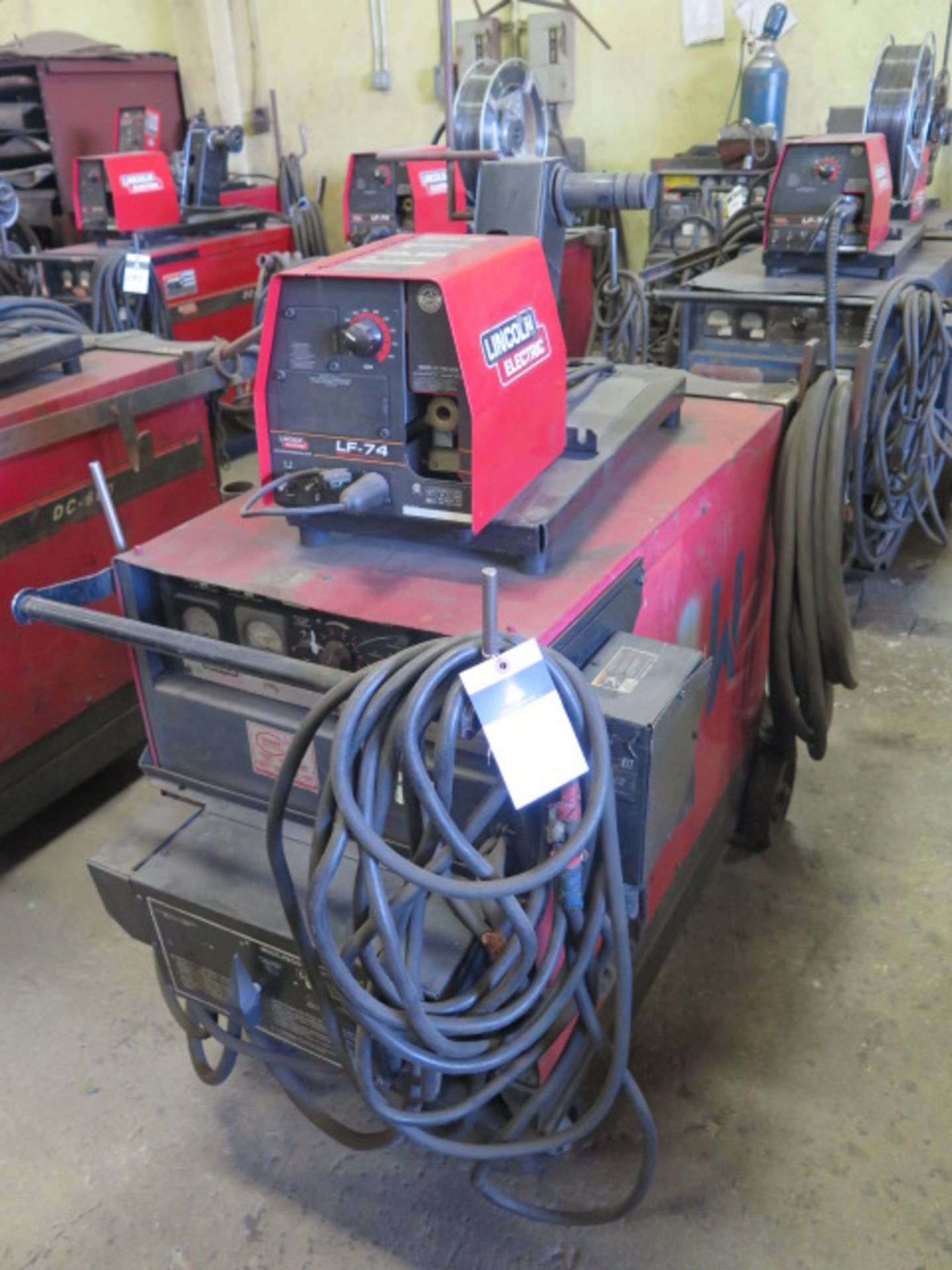 Lincoln Idealarc DC-600 CV/CC-DC Arc Welding Power Source s/n U1981008289 w/ Lincoln Multi-Process - Image 2 of 7