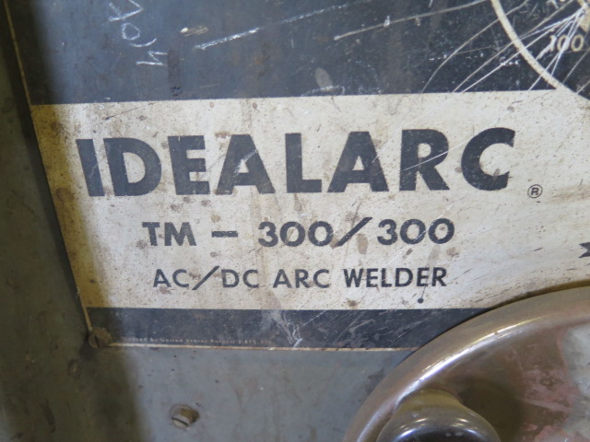 Lincoln Idealarc TM-300/300 AC/DC Arc Welding Power Source s/n AC-322983 - Image 4 of 4