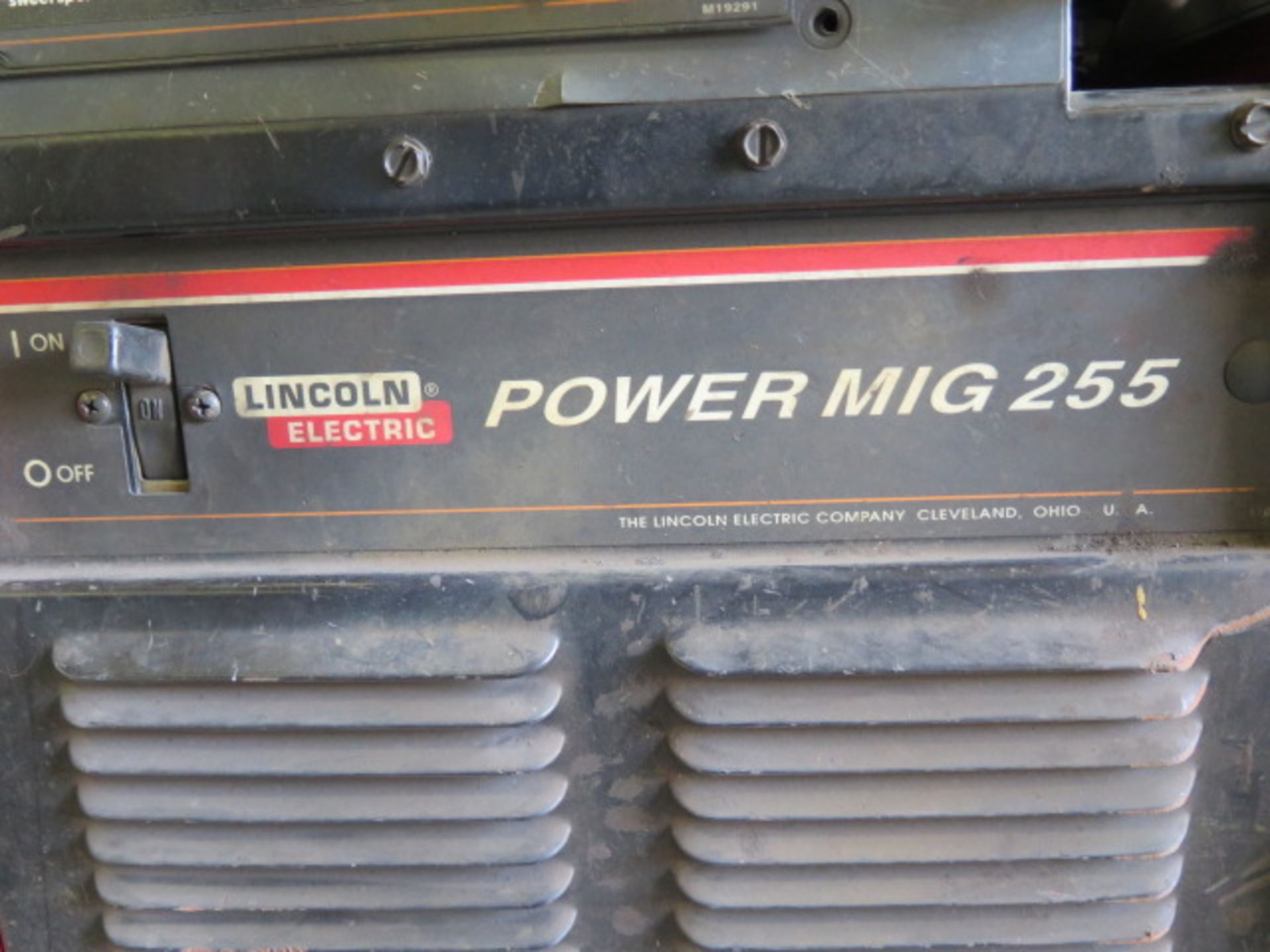 Lincoln PowerMIG 255 MIG Welding Power Source s/n U1000410612 - Image 6 of 6