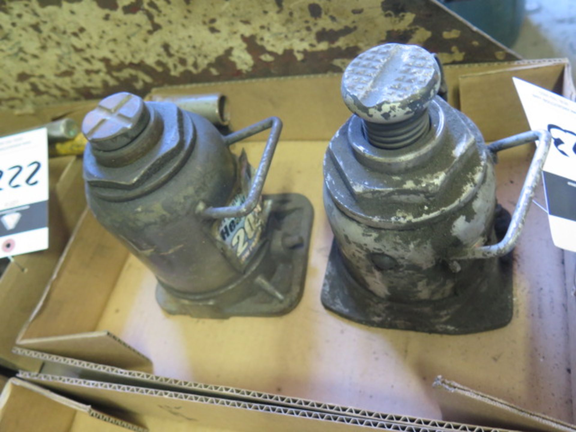 20 Ton Hydraulic Bottle Jacks (2) - Image 2 of 2