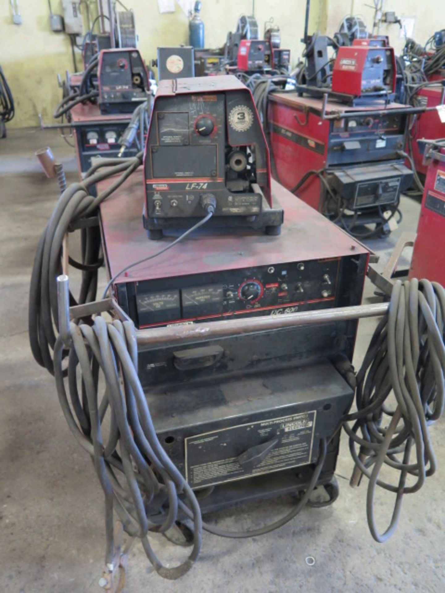 Lincoln DC-600 DC Arc Welding Power Source s/n U1080907228 w/ Lincoln Multi-Process Switch, - Image 2 of 6