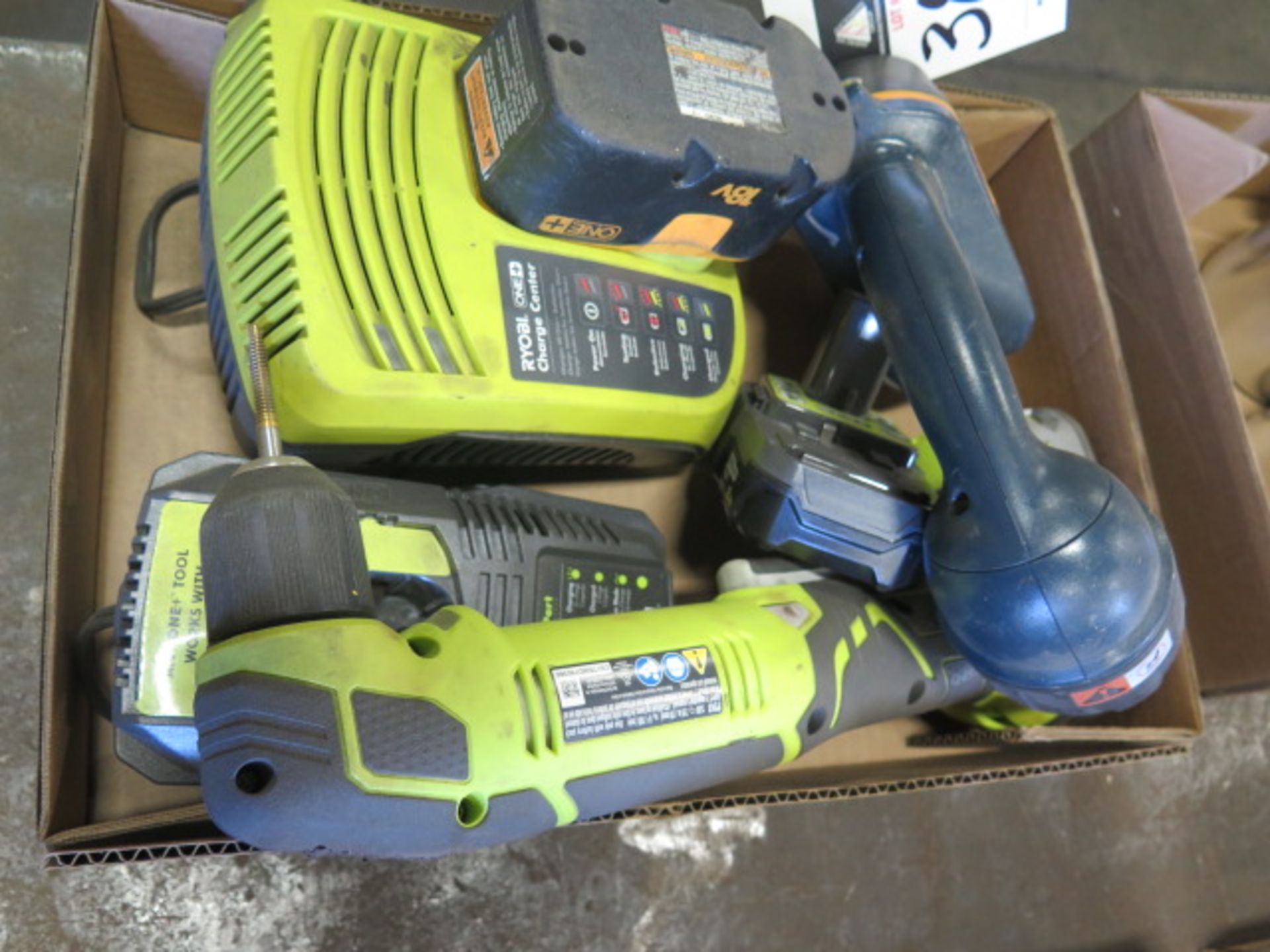 Ryobi Cordless Angle Drill w/ Chargers - Image 2 of 2