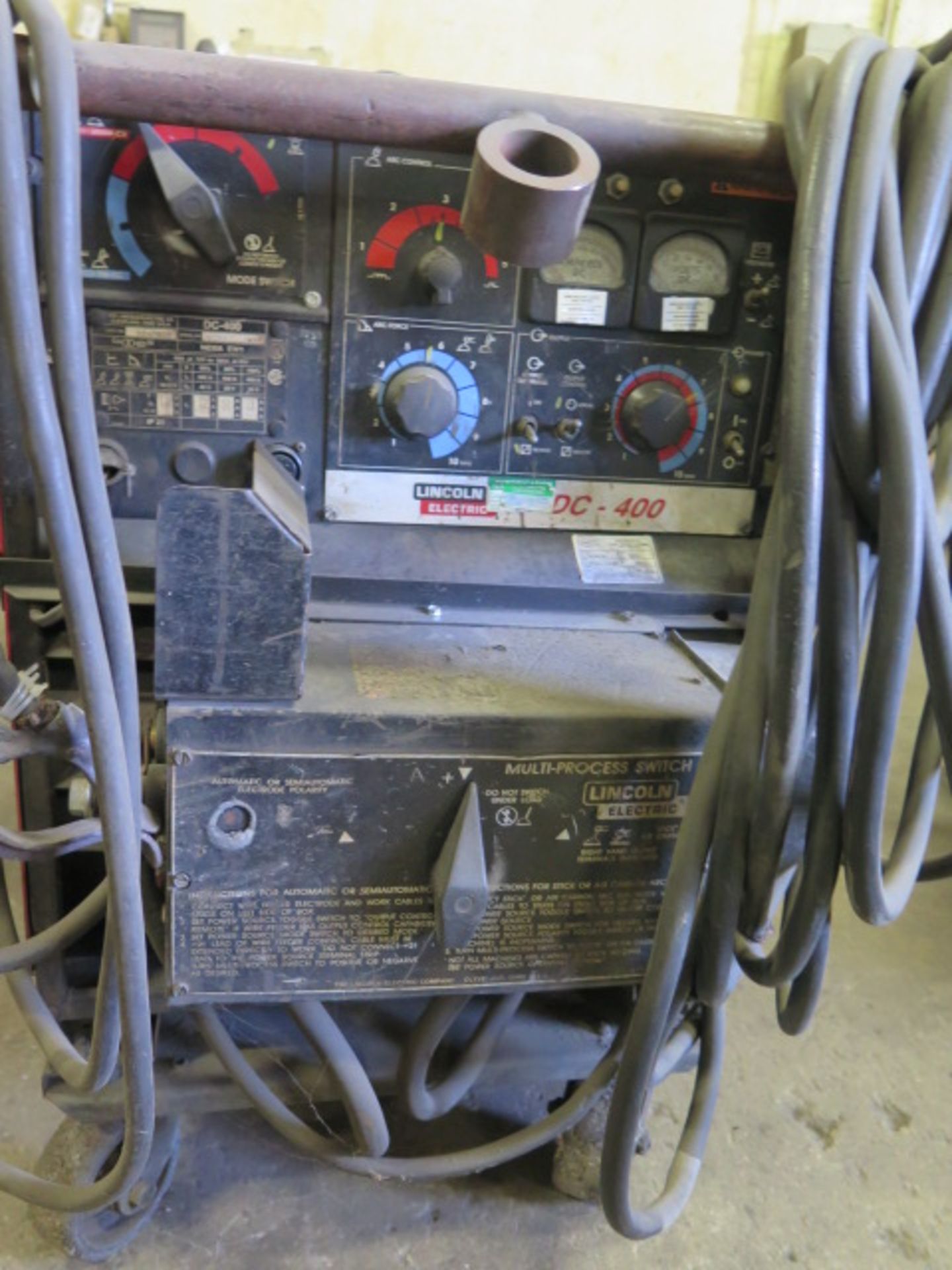 Lincoln DC-400 DC Arc Welding Power Source s/n U1941112857 w/ Lincoln Multi-Process Switch - Image 3 of 5