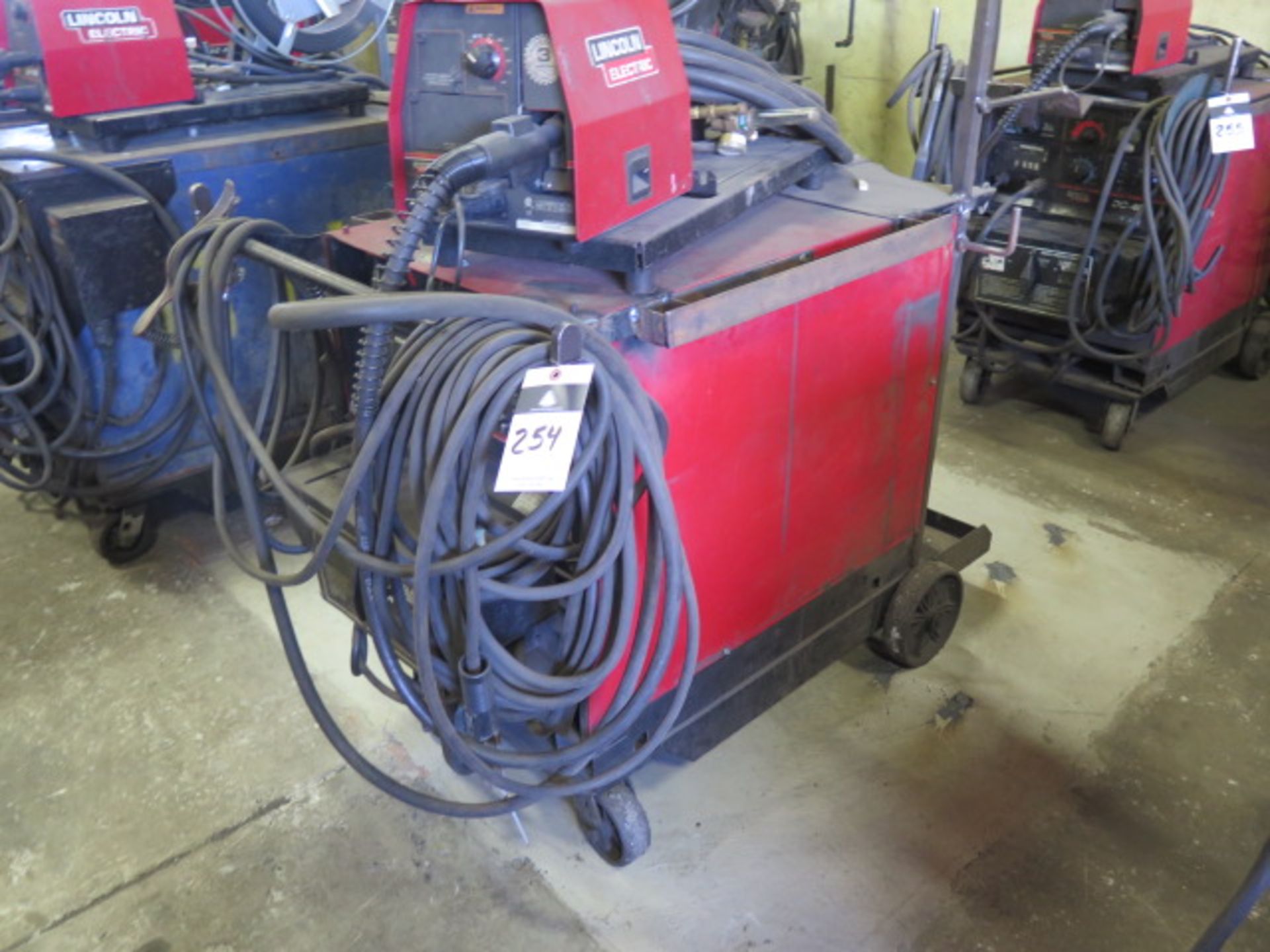 Lincoln DC-400 DC Arc Welding Power Source s/n U1060510939 w/ Lincoln Multi-Process Switch,