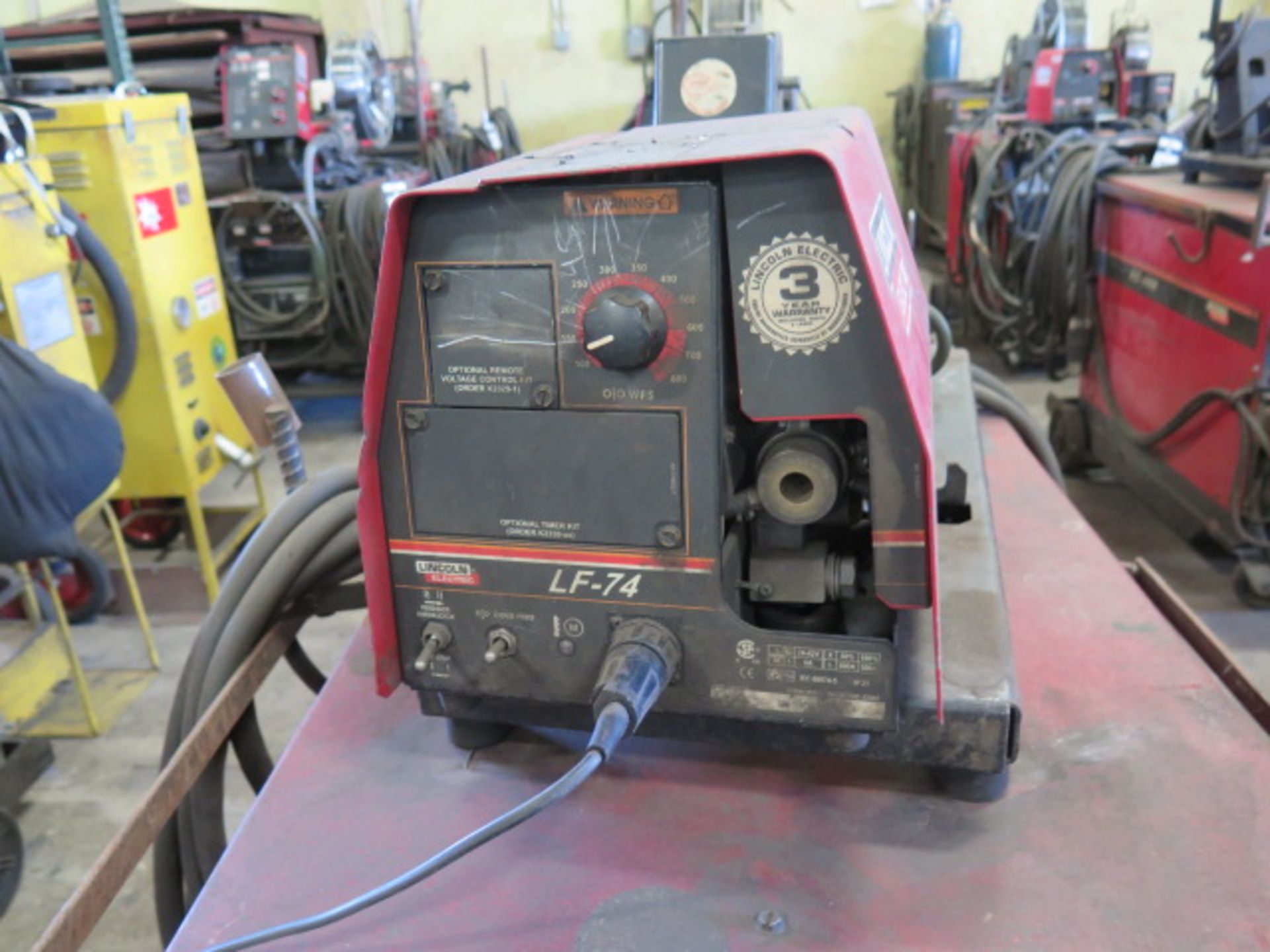 Lincoln DC-600 DC Arc Welding Power Source s/n U1080907228 w/ Lincoln Multi-Process Switch, - Image 3 of 6