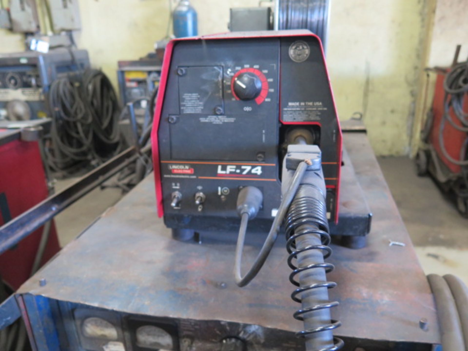 Lincoln Idealarc DC-600 DC Arc Welding Power Source s/n AC-606573 w/ Lincoln Multi-Process Switch, - Image 4 of 8