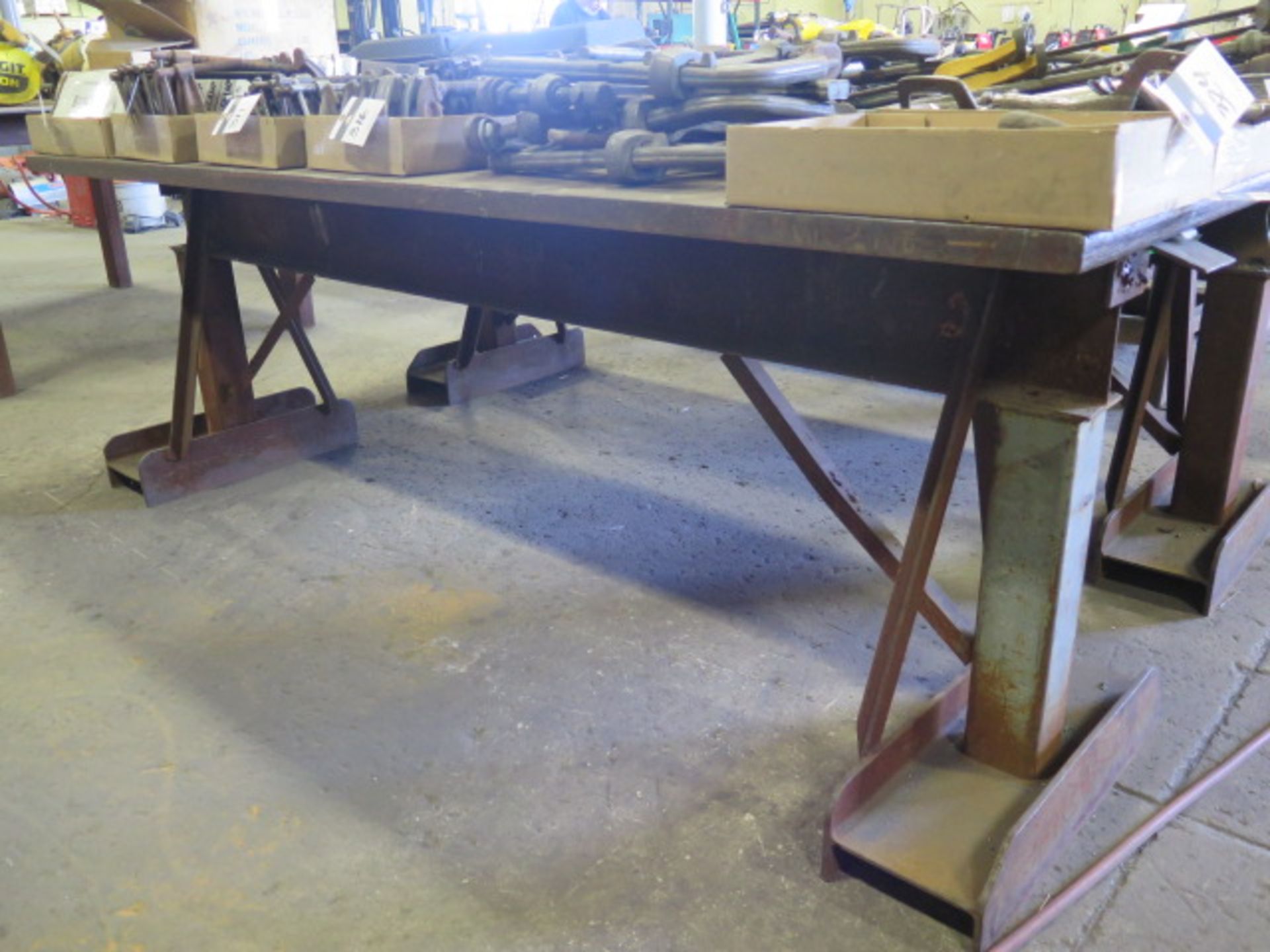 62" x 96" Steel Welding Table