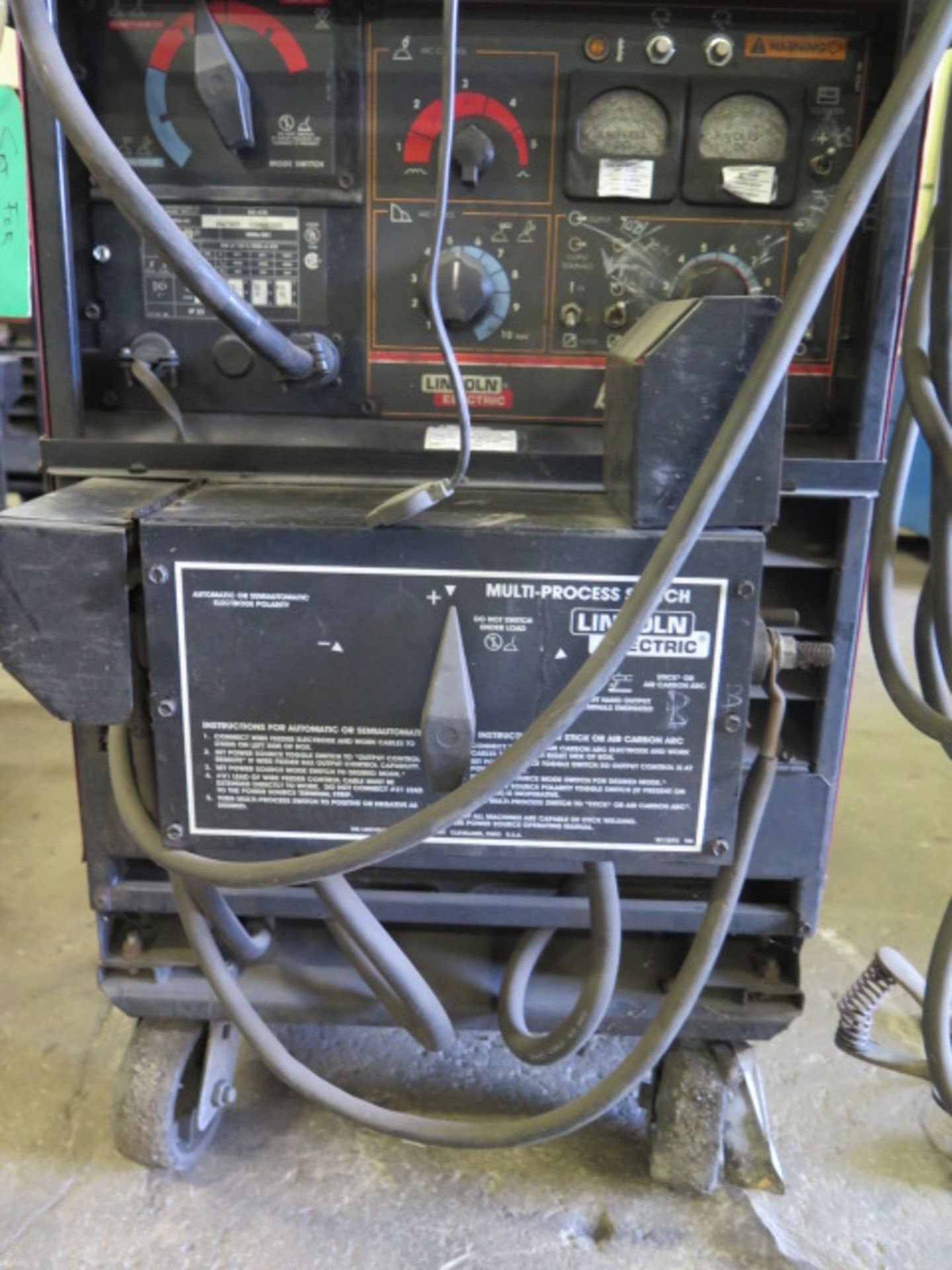 Lincoln DC-400 DC Arc Welding Power Source s/n U1060915031 w/ Lincoln Multi-Process Switch, - Image 5 of 7