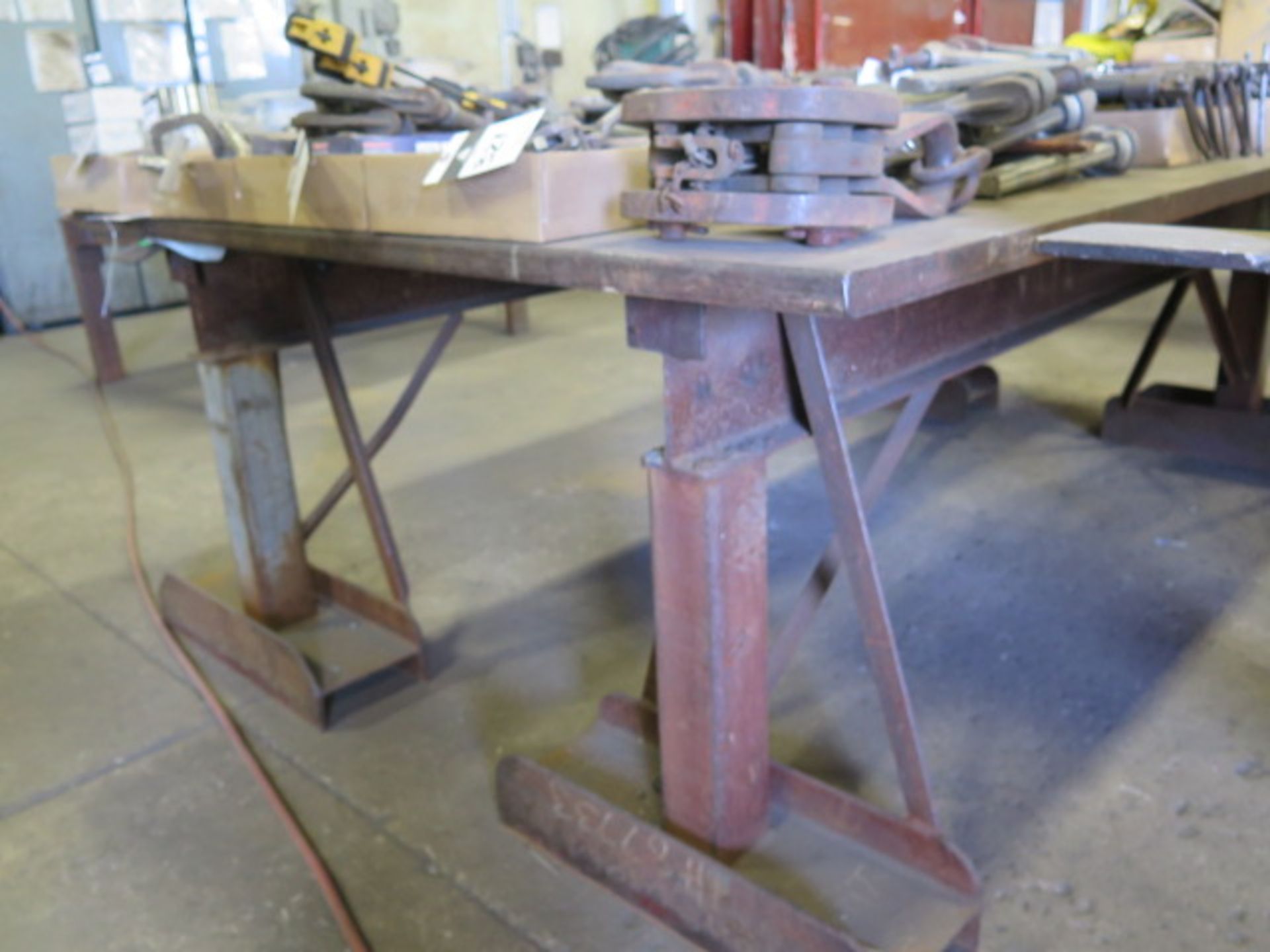 62" x 96" Steel Welding Table - Image 2 of 3