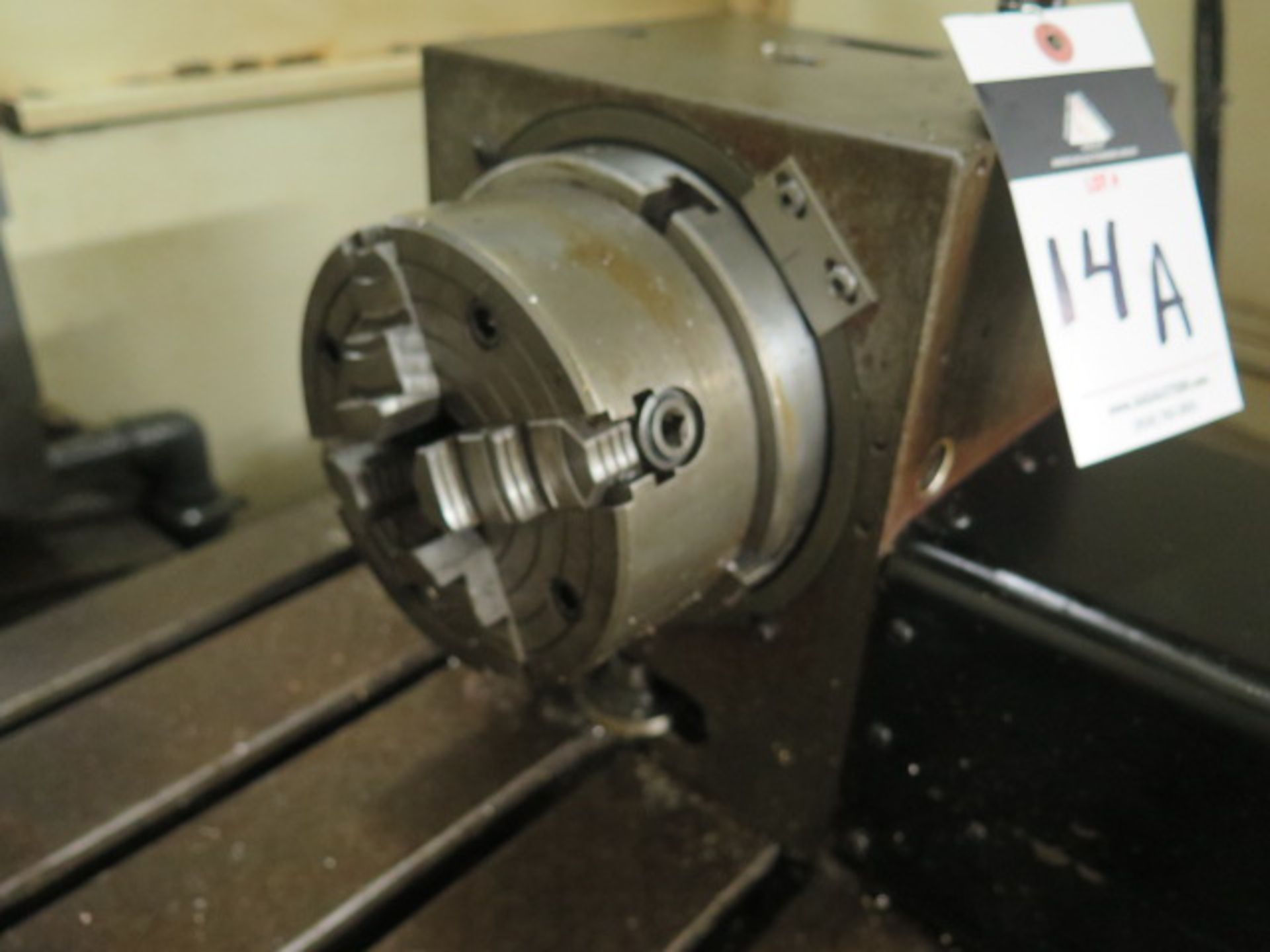 Fadal 4th Axis 6 ½” Rotary Head w/ 6” 4-Jaw Chuck - Image 2 of 2