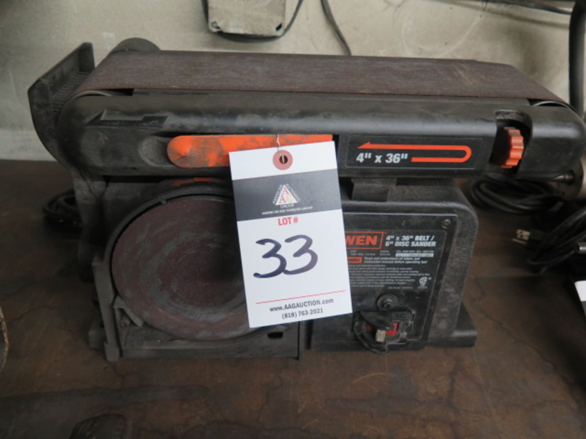 Wen 4” Belt / 6” Disc Sander