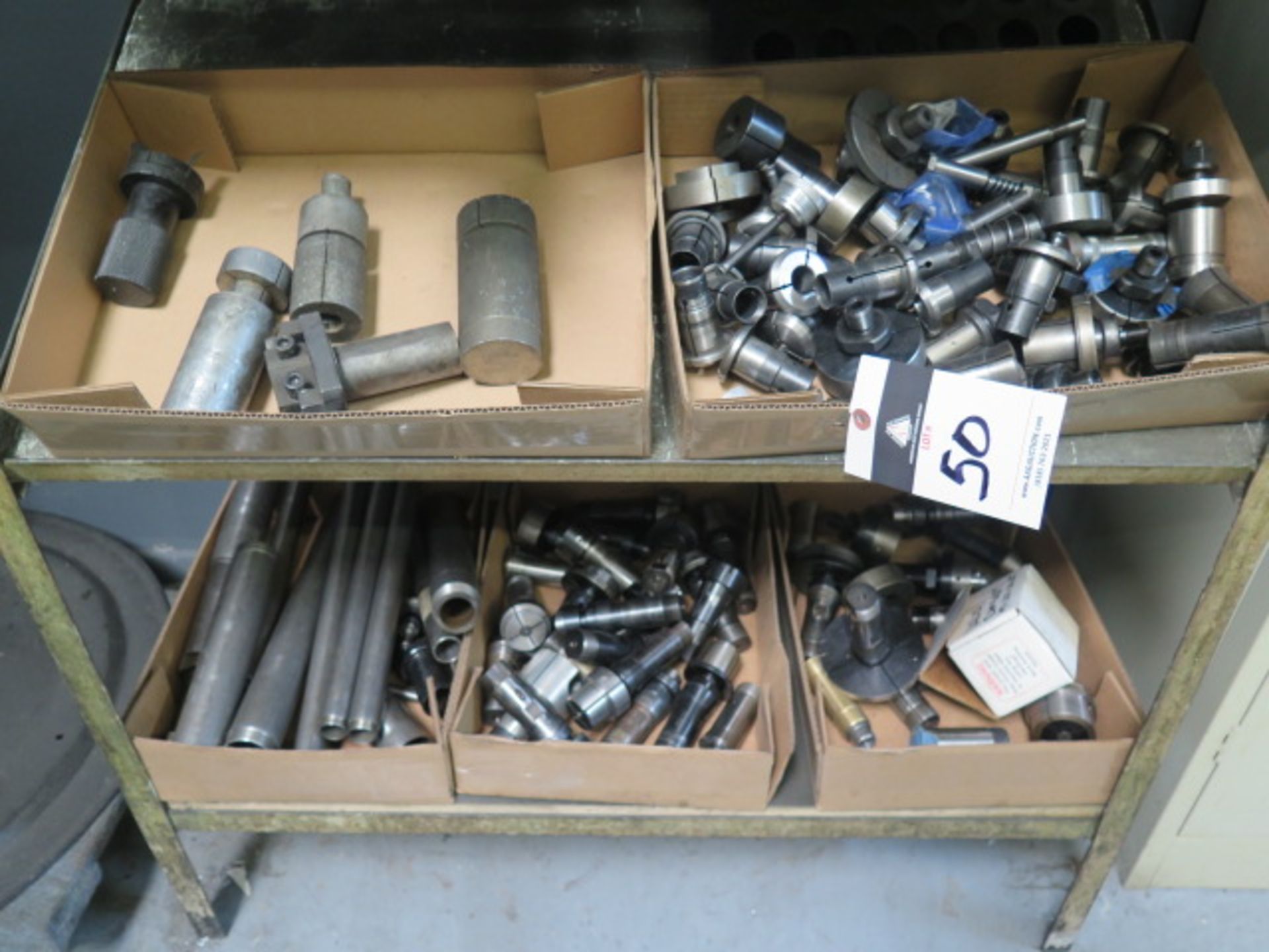 Misc Collets, Collet Stops and Shelf