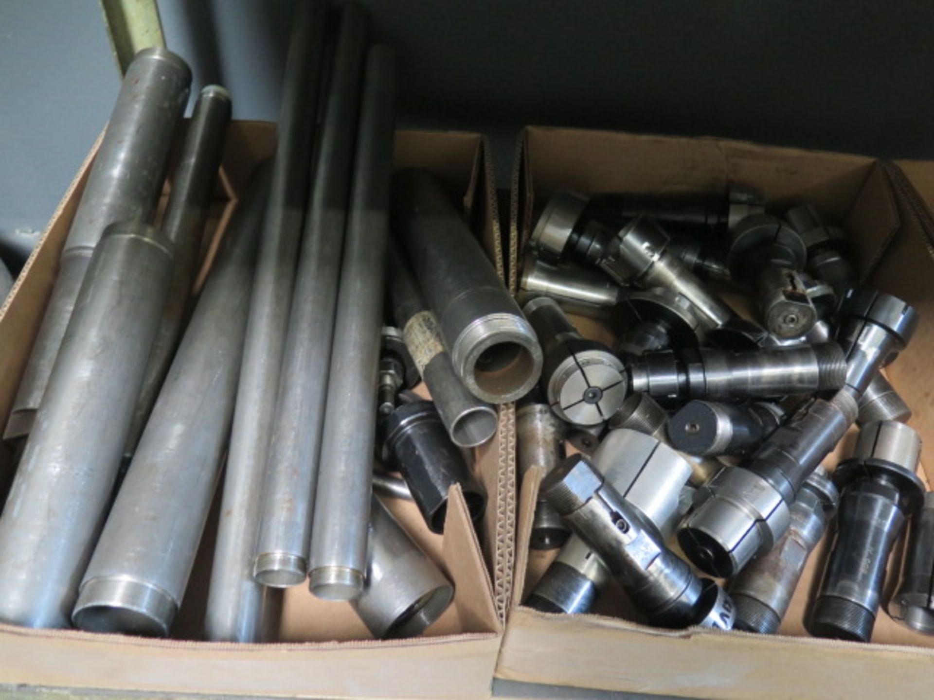 Misc Collets, Collet Stops and Shelf - Image 4 of 5