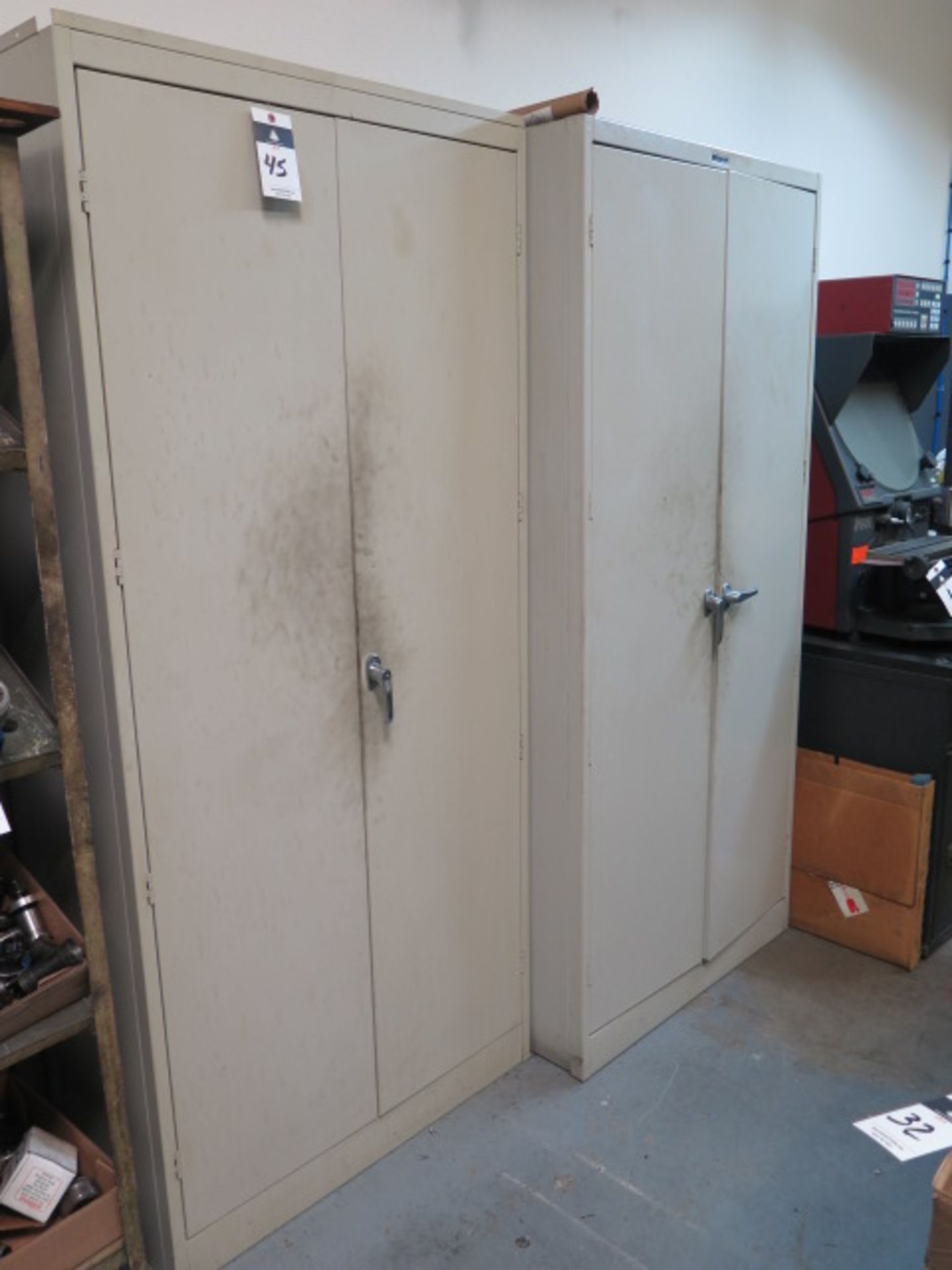 Steel Storage Cabinets (2)