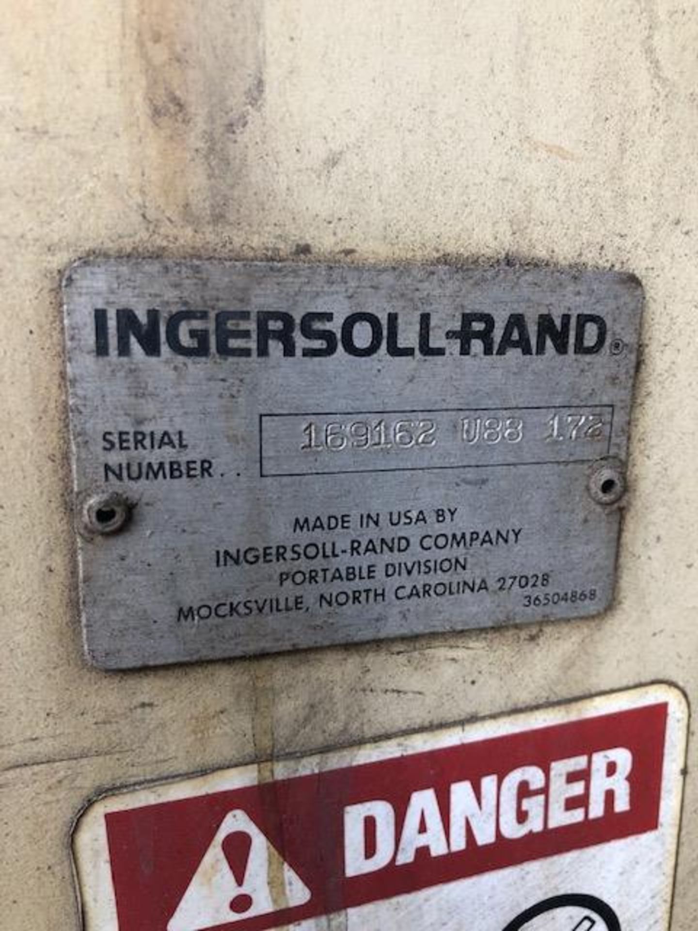 Ingersoll-Rand compressor 130 - Image 3 of 4