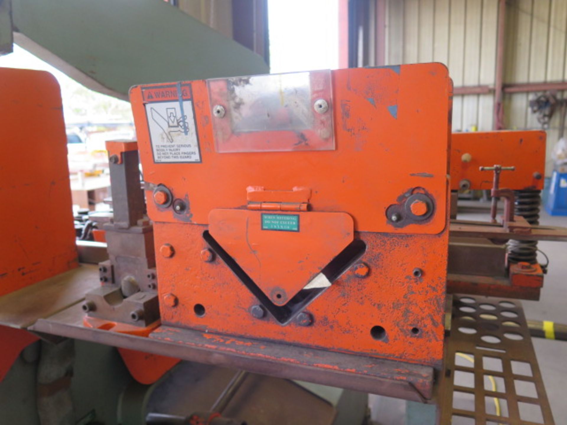 Scotchman “Dual Operator 120/200” mdl. D0120-24M 120 Ton Ironworker s/n 1110M1004 w/ 1 ½” Thru 1” - Image 8 of 16