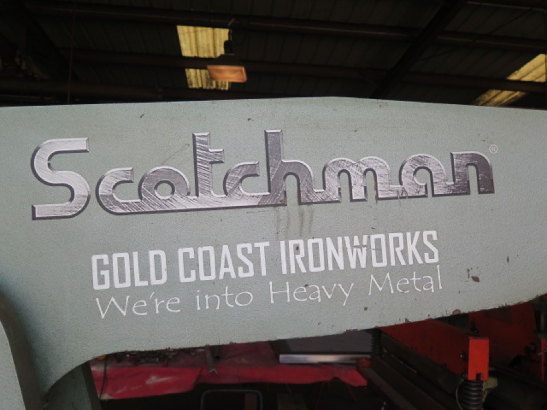 Scotchman “Dual Operator 120/200” mdl. D0120-24M 120 Ton Ironworker s/n 1110M1004 w/ 1 ½” Thru 1” - Image 11 of 16