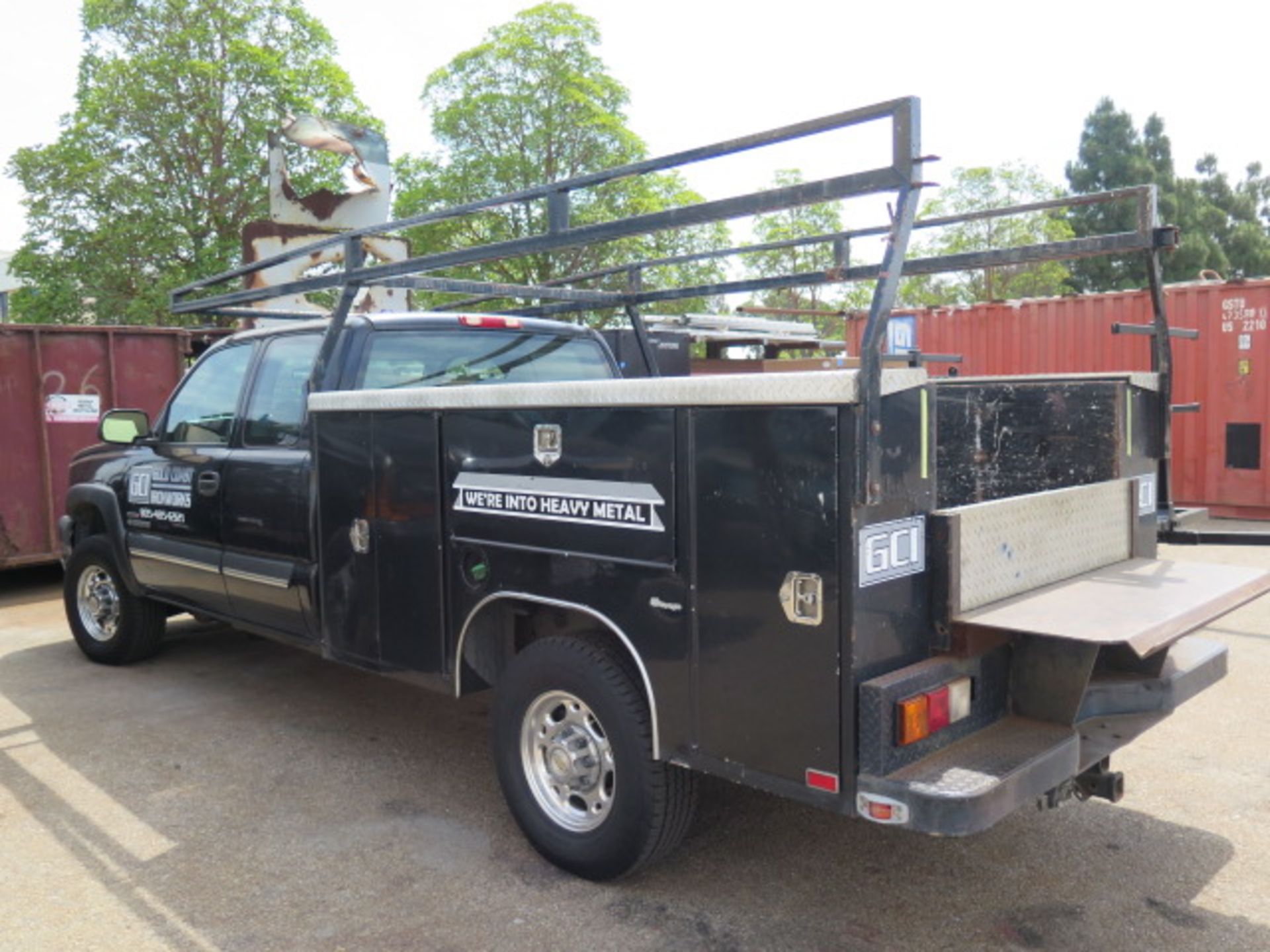 2004 Chevrolet 2500HD Duramax Diesel Extended Cab Utility Truck Lisc# 7J99412 w/ 6.6L Turbo Diesel - Image 3 of 17