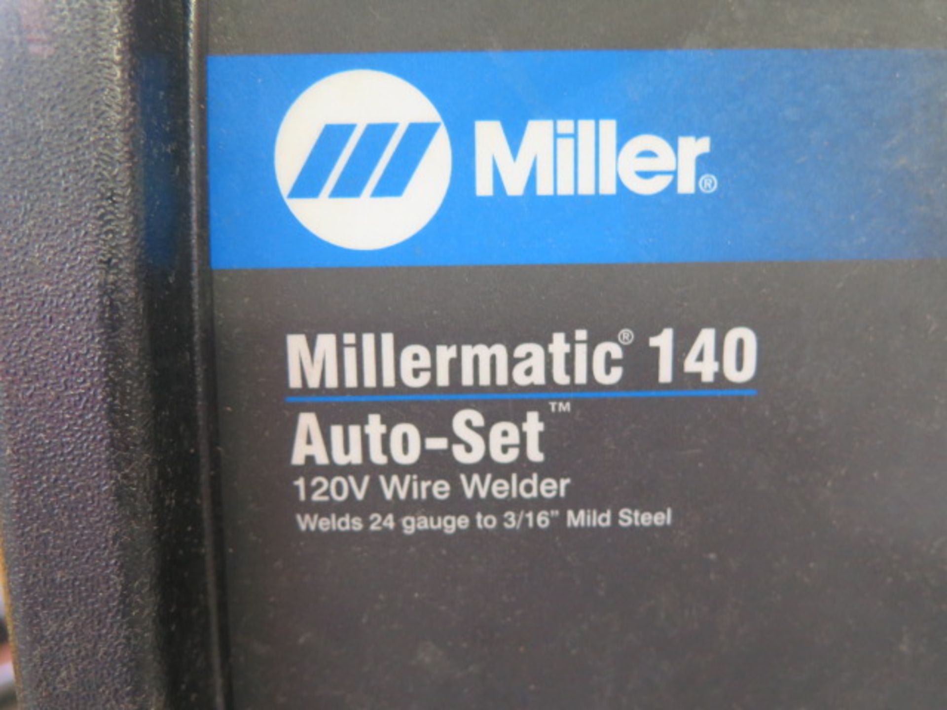 Miller Millermatic 140 Auto-Set 120 Volt Arc Welding Power Source s/n MC180735N - Image 5 of 5