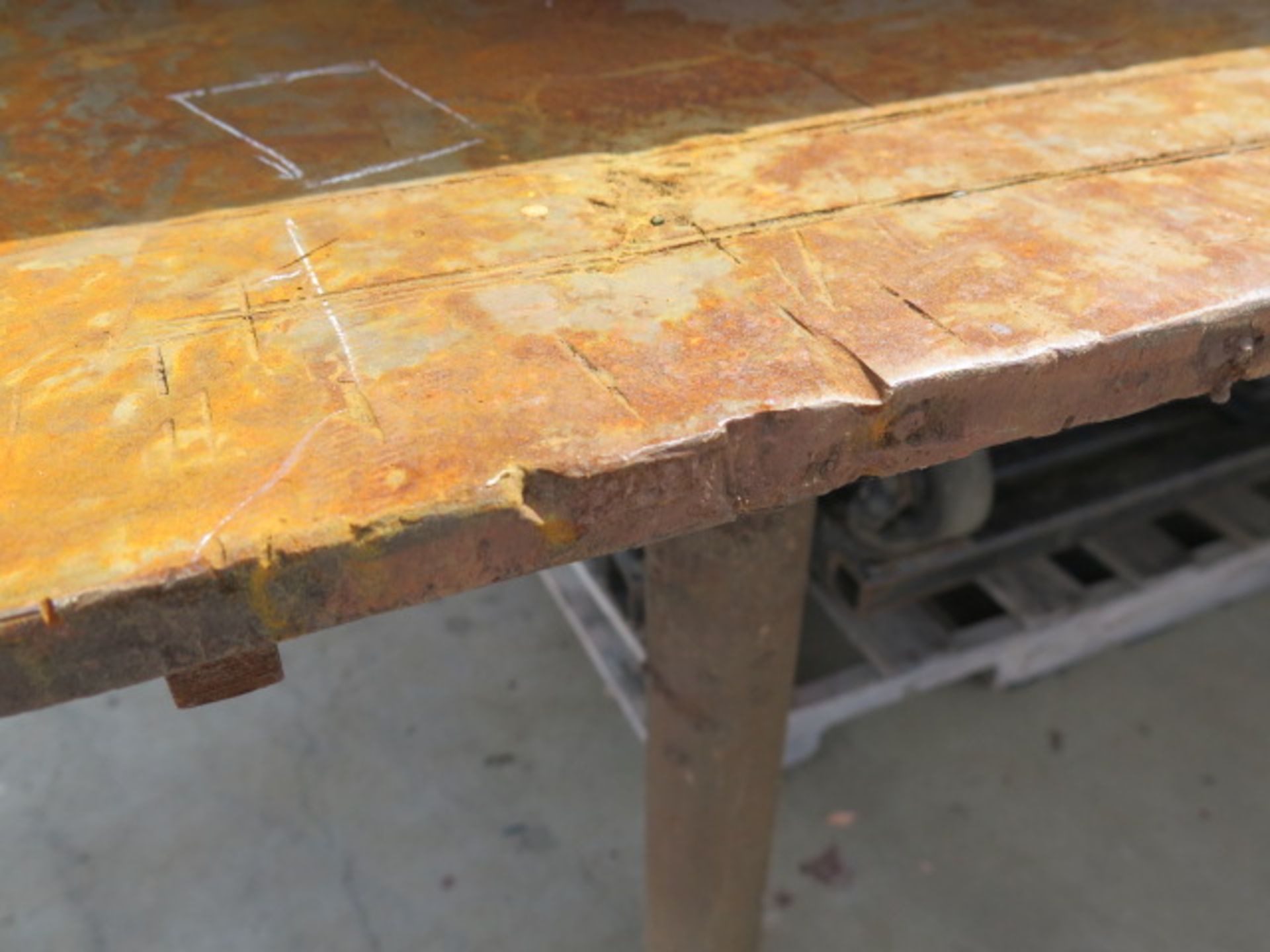 72" x 90" Steel Welding Table - Image 2 of 2