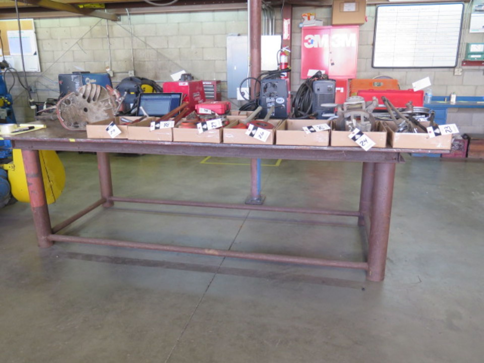 5' x 10' Steel Welding Table