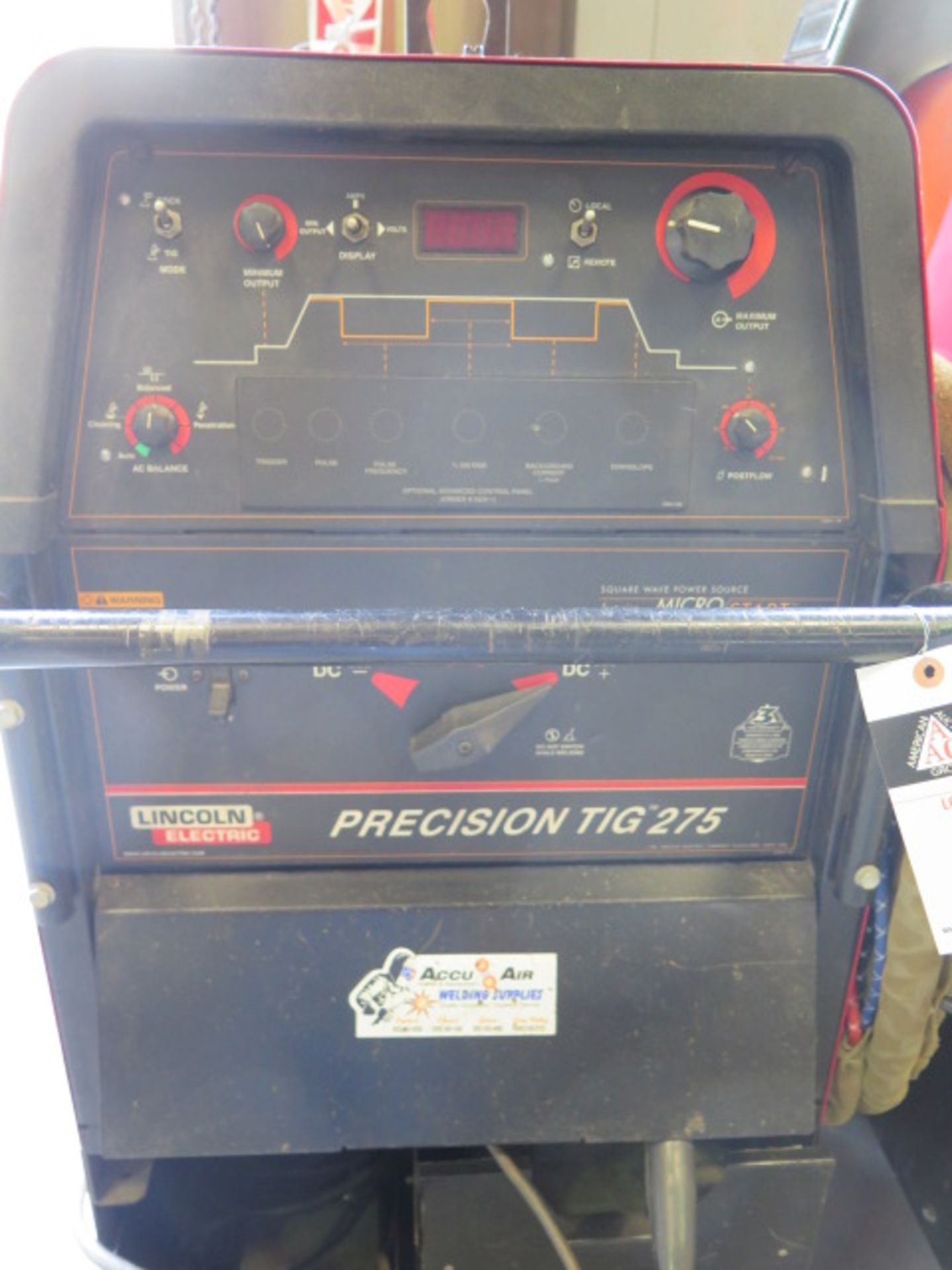 Lincoln Precision TIG275 AC/DC Square Wave Power Source s/n U1040624287 w/ Micro-Start - Image 4 of 7