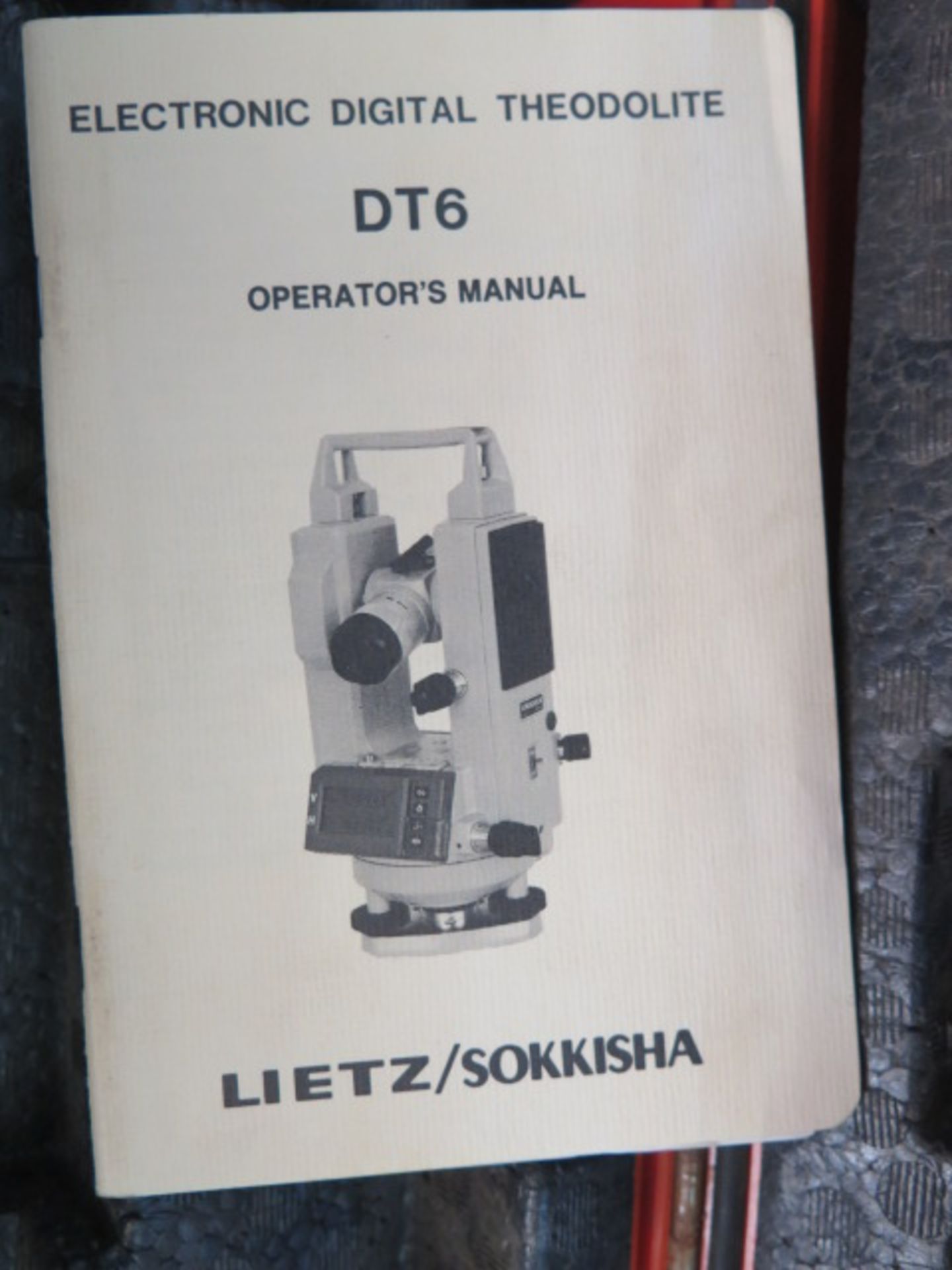 Sokkisha mdl. D6 Electronic Digital Theodolite (Transit) and Topcon DM-A5 Electronic Distance Meter - Image 4 of 8