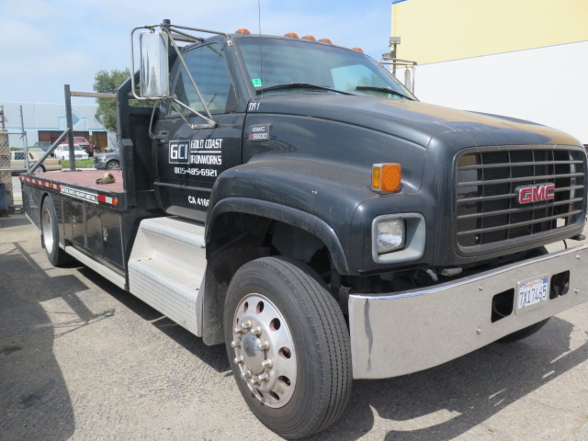 1998 GMC C5500 15’ Flatbed Truck Lisc# 7X17465 w/ 6.0L LPG Engine, 5-Speed Manual Trans, 26,000 - Image 3 of 20