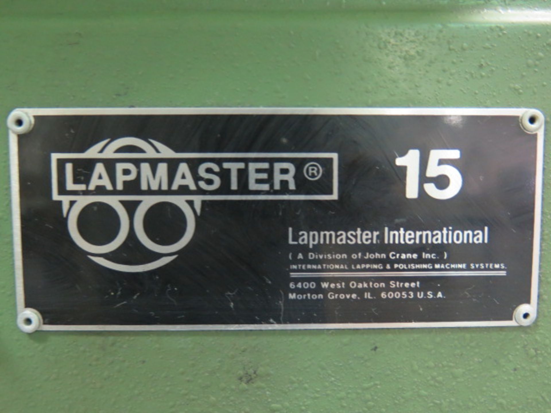 Crane “Lapmaster 15” 15” Lapping Machine - Image 6 of 6