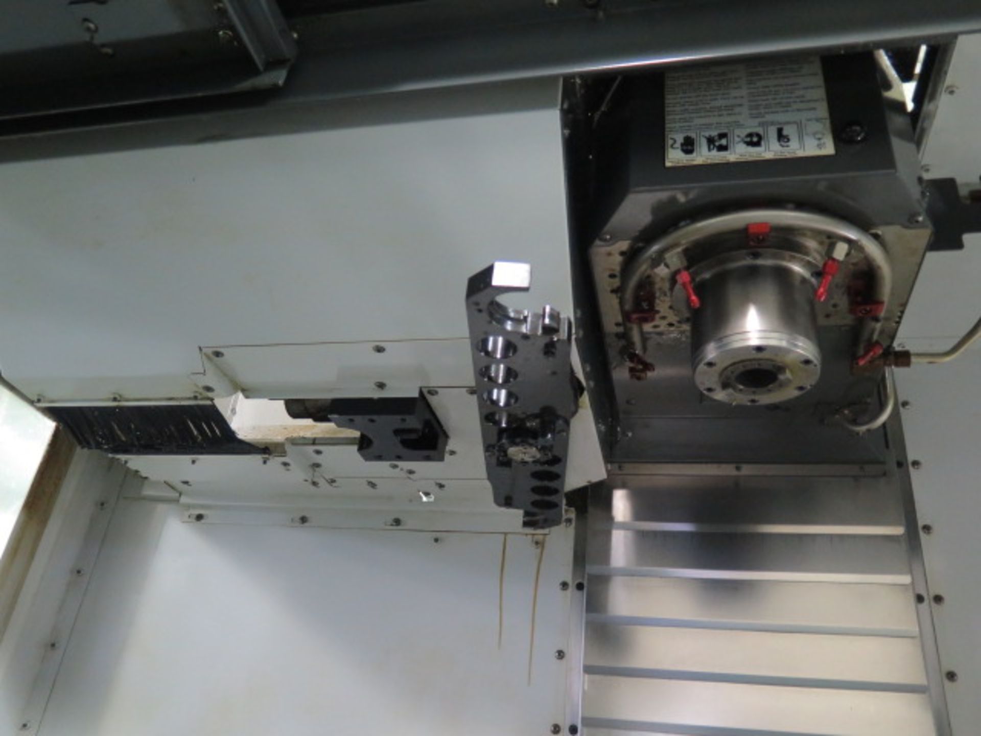 DEC 2014 Haas VF-2SS 4-Axis CNC Vertical Machining Center s/n 1118738 w/ Haas Controls, 24-Station - Image 6 of 13