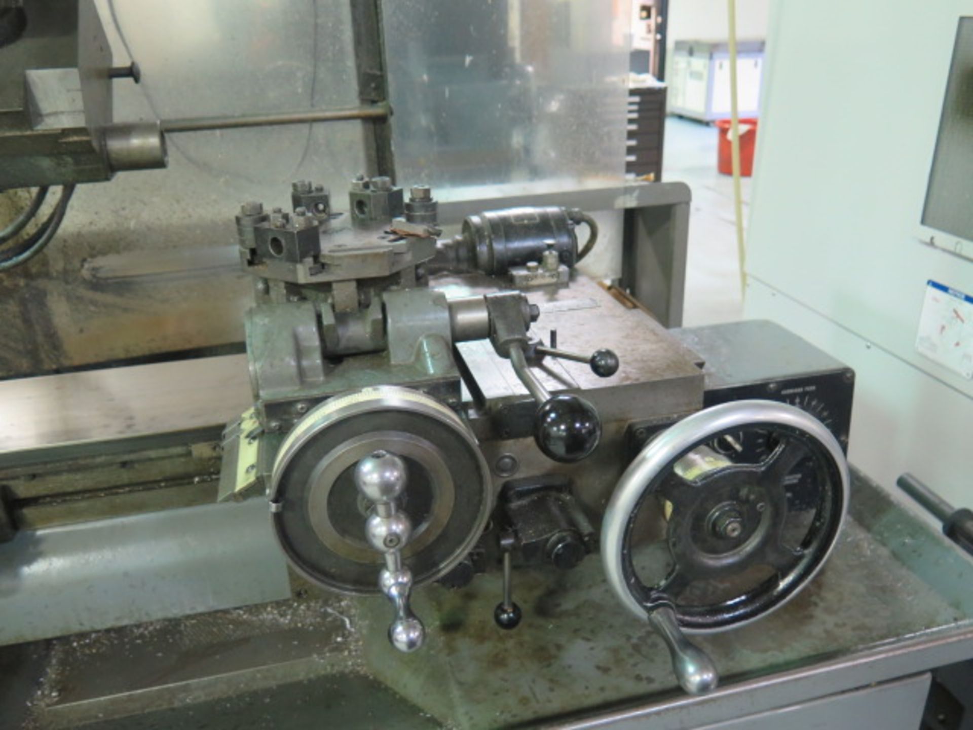 Hardinge HC Hand Chucker s/n HC-6914-T w/ Threading Attachment, Chasers and Followers, 125-3000 RPM, - Image 5 of 13