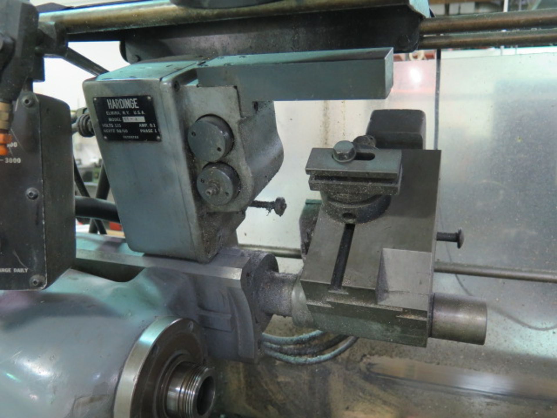 Hardinge HC Hand Chucker s/n HC-6914-T w/ Threading Attachment, Chasers and Followers, 125-3000 RPM, - Image 6 of 13