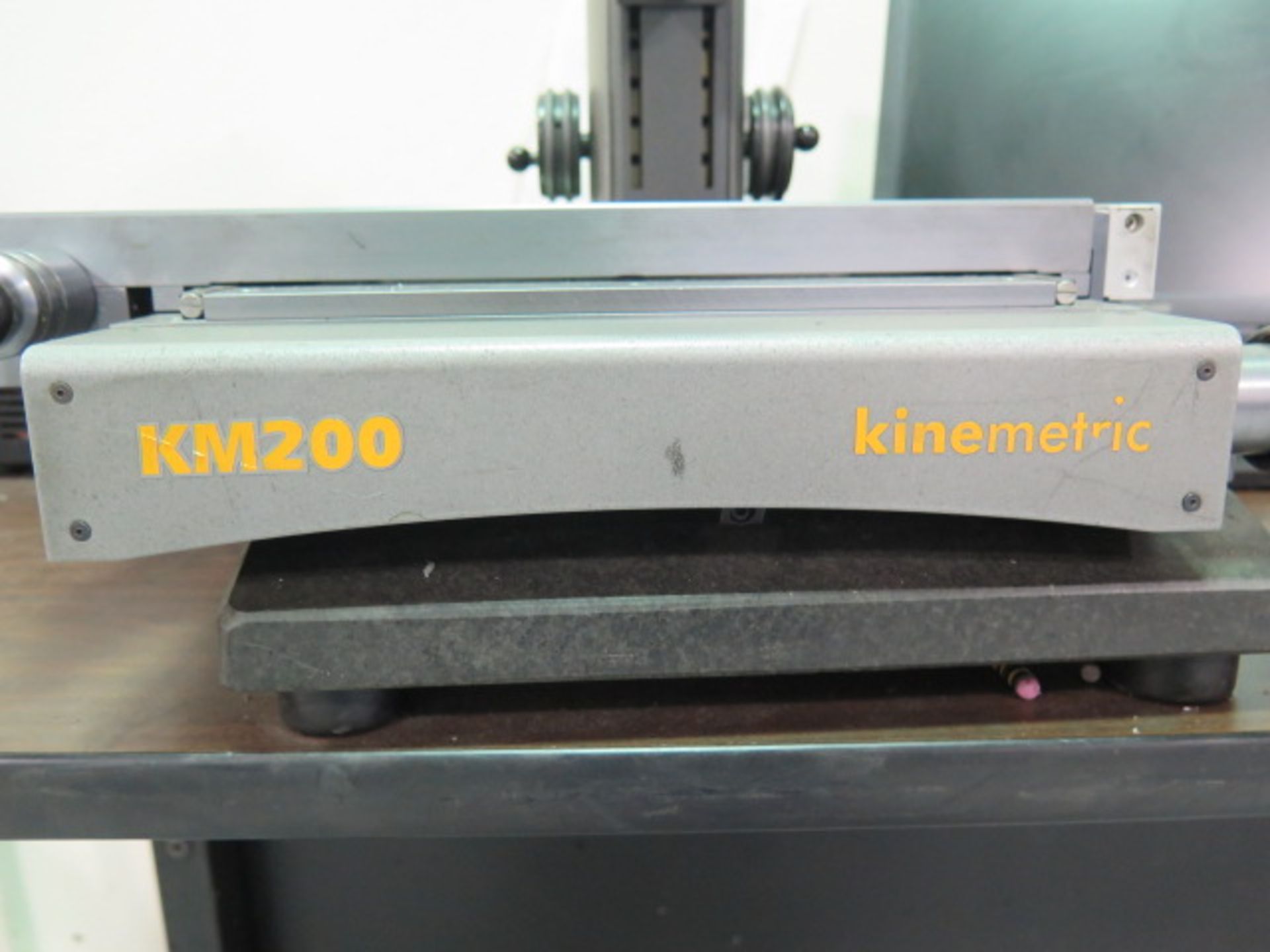 Kinemetric KM200 Video Inspection System w/ Quadra-Chek 200 Programmable DRO, Cross Hair - Image 8 of 8