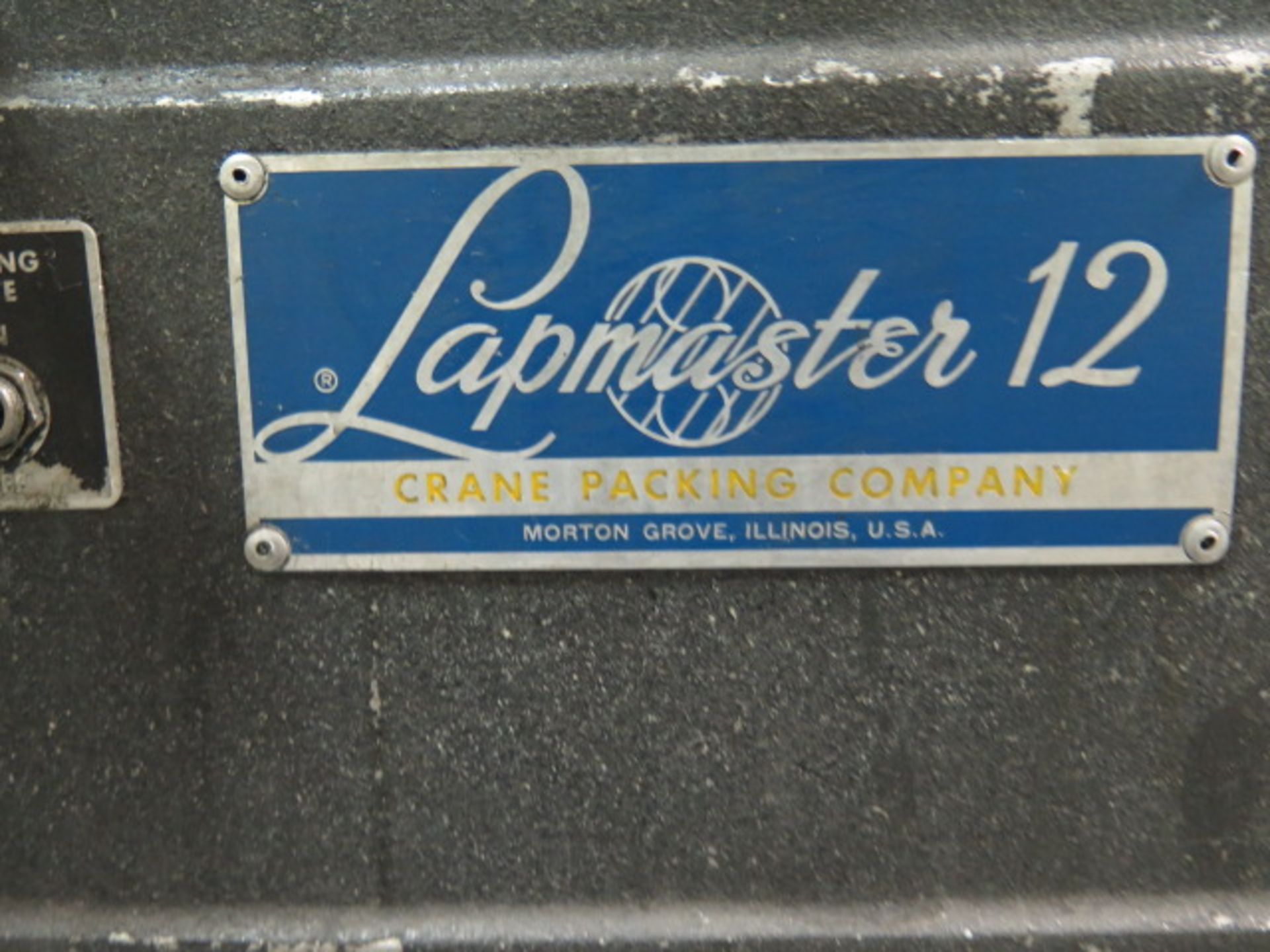 Crane “Lapmaster 12” 12” Lapping Machine - Image 6 of 6