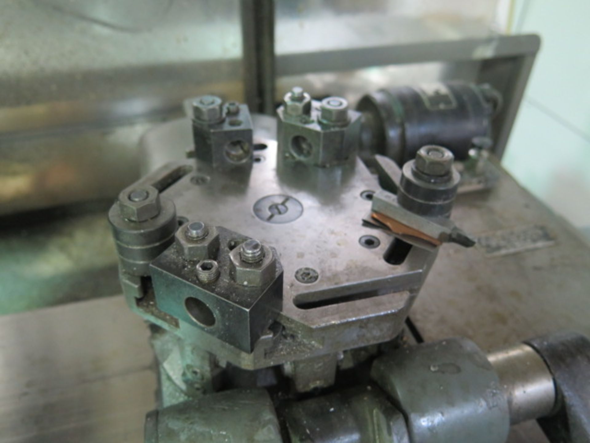 Hardinge HC Hand Chucker s/n HC-6914-T w/ Threading Attachment, Chasers and Followers, 125-3000 RPM, - Image 9 of 13
