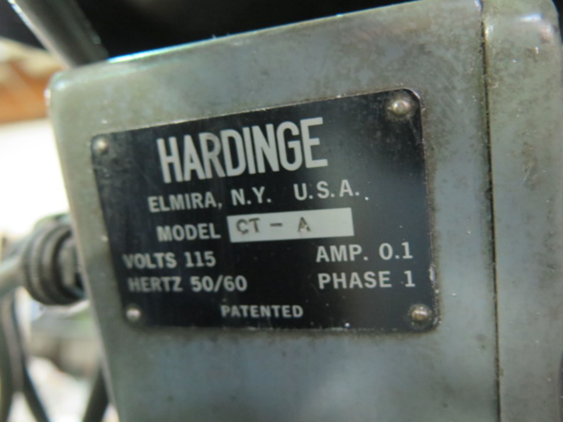 Hardinge HC Hand Chucker s/n HC-6914-T w/ Threading Attachment, Chasers and Followers, 125-3000 RPM, - Image 11 of 13