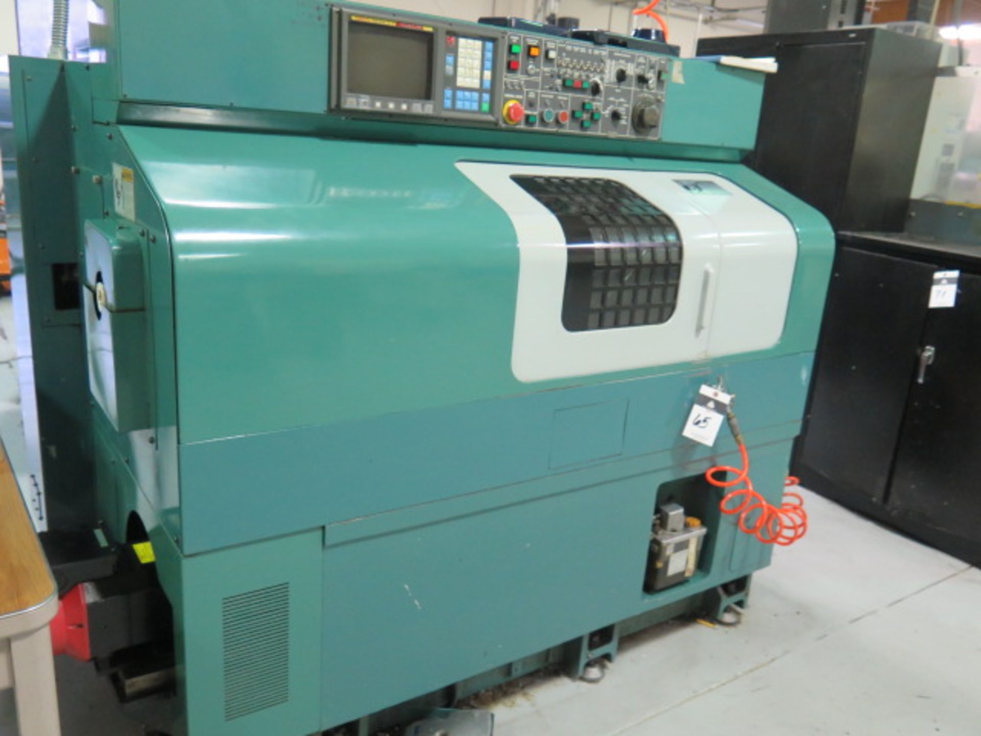 1996 Nakamura Tome TMC-15 CNC Turning Center s/n E04904 w/ Fanuc Series 0-T Controls, 10-Station - Image 3 of 10