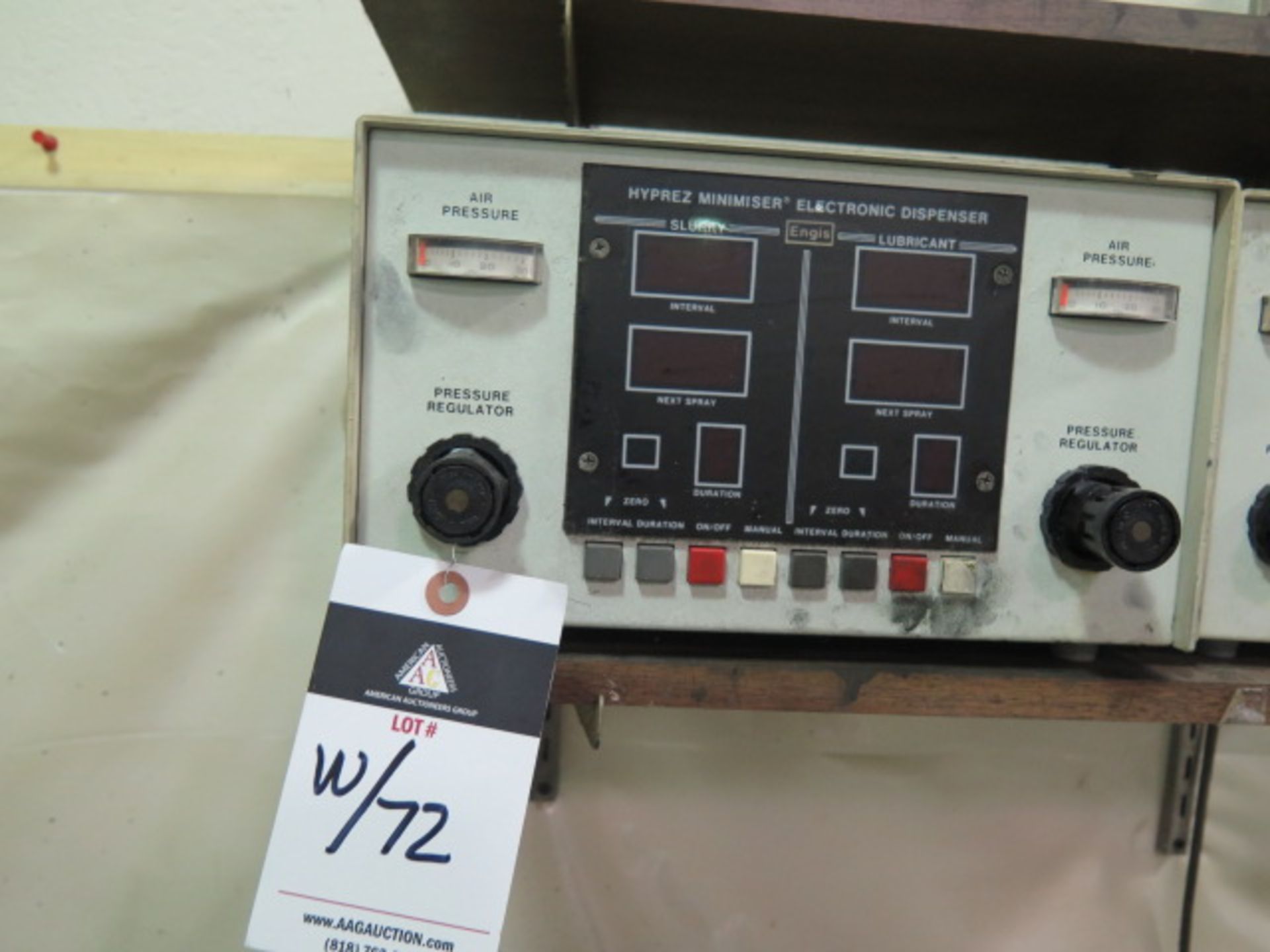 Engis Corp “Hyprex Lapping System” s/n 726LM15 w/ Engis Digital Controls, 15” Lapping Plate, - Image 7 of 10