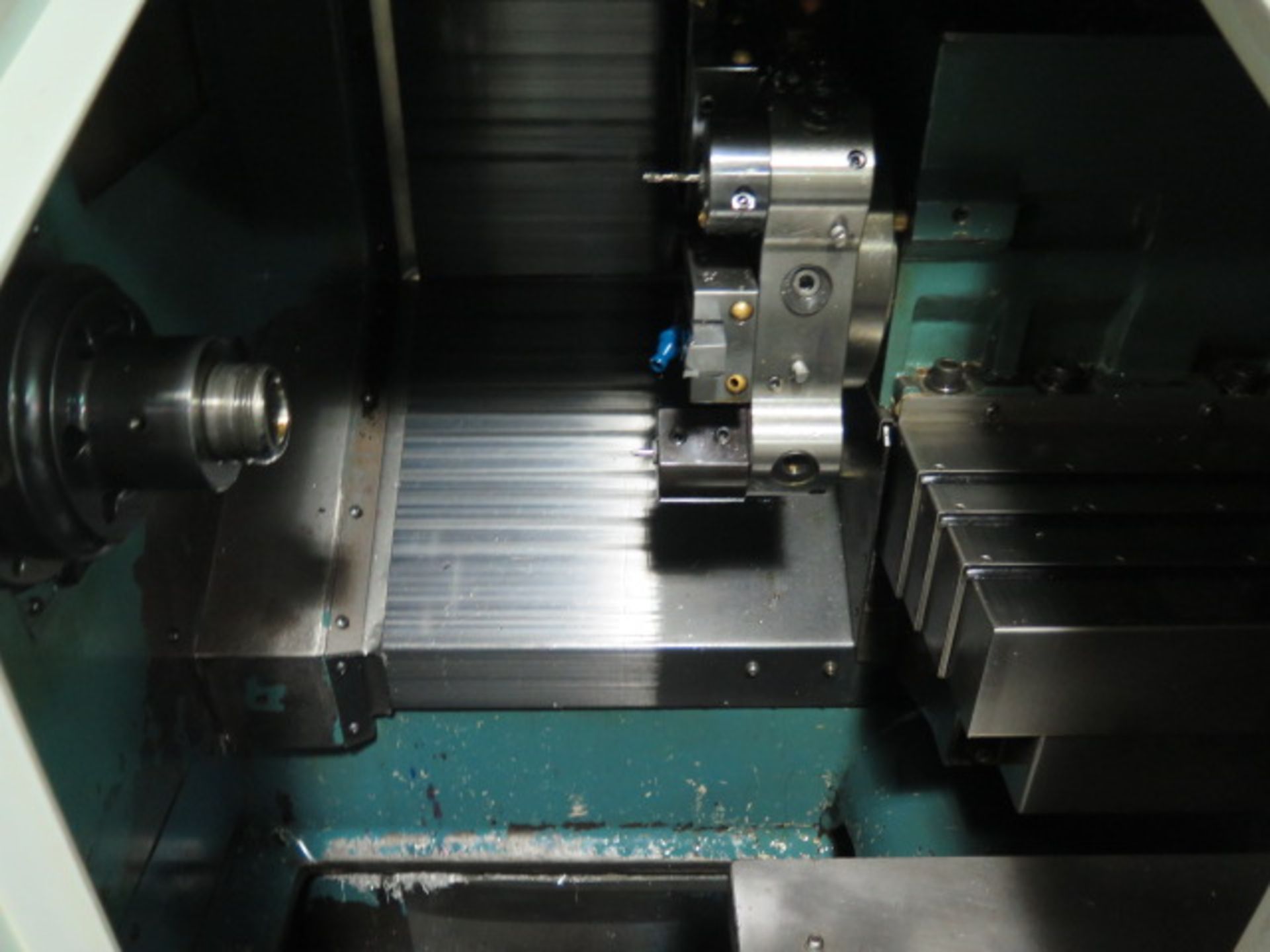 1996 Nakamura Tome TMC-15 CNC Turning Center s/n E04904 w/ Fanuc Series 0-T Controls, 10-Station - Image 4 of 10