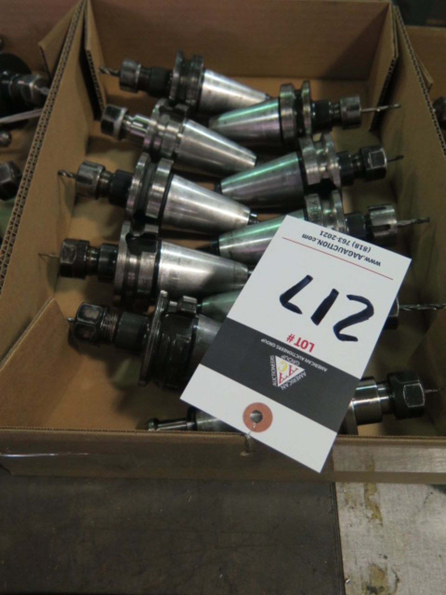 BT-40 Taper Collet Chucks (10)