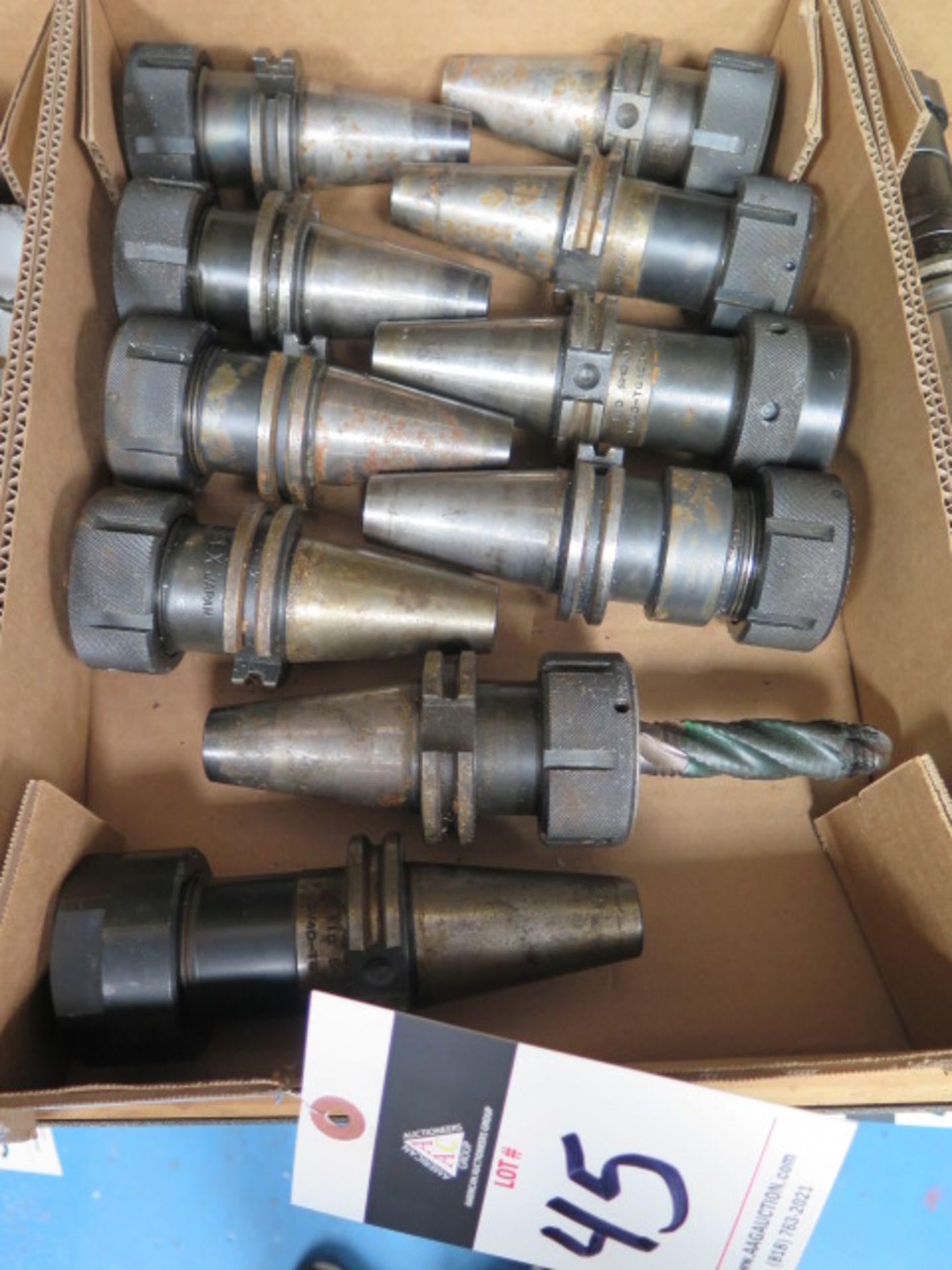 CAT-40 Taper Collet Chucks (10)