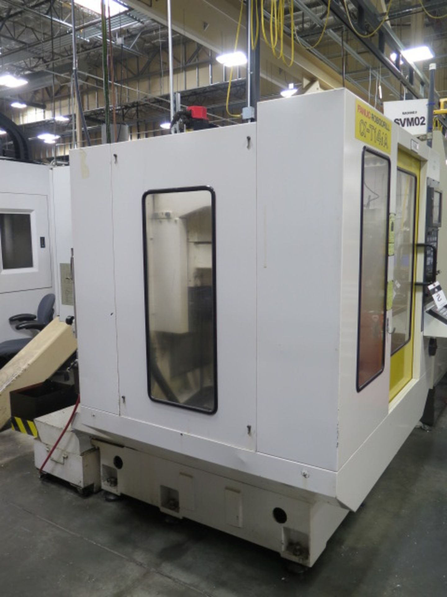 1999 Fanuc Robodrill α-T14iA CNC Drilling Center s/n P996TH353 w/ Fanuc Series 16i-M Controls, 14-S - Image 3 of 15