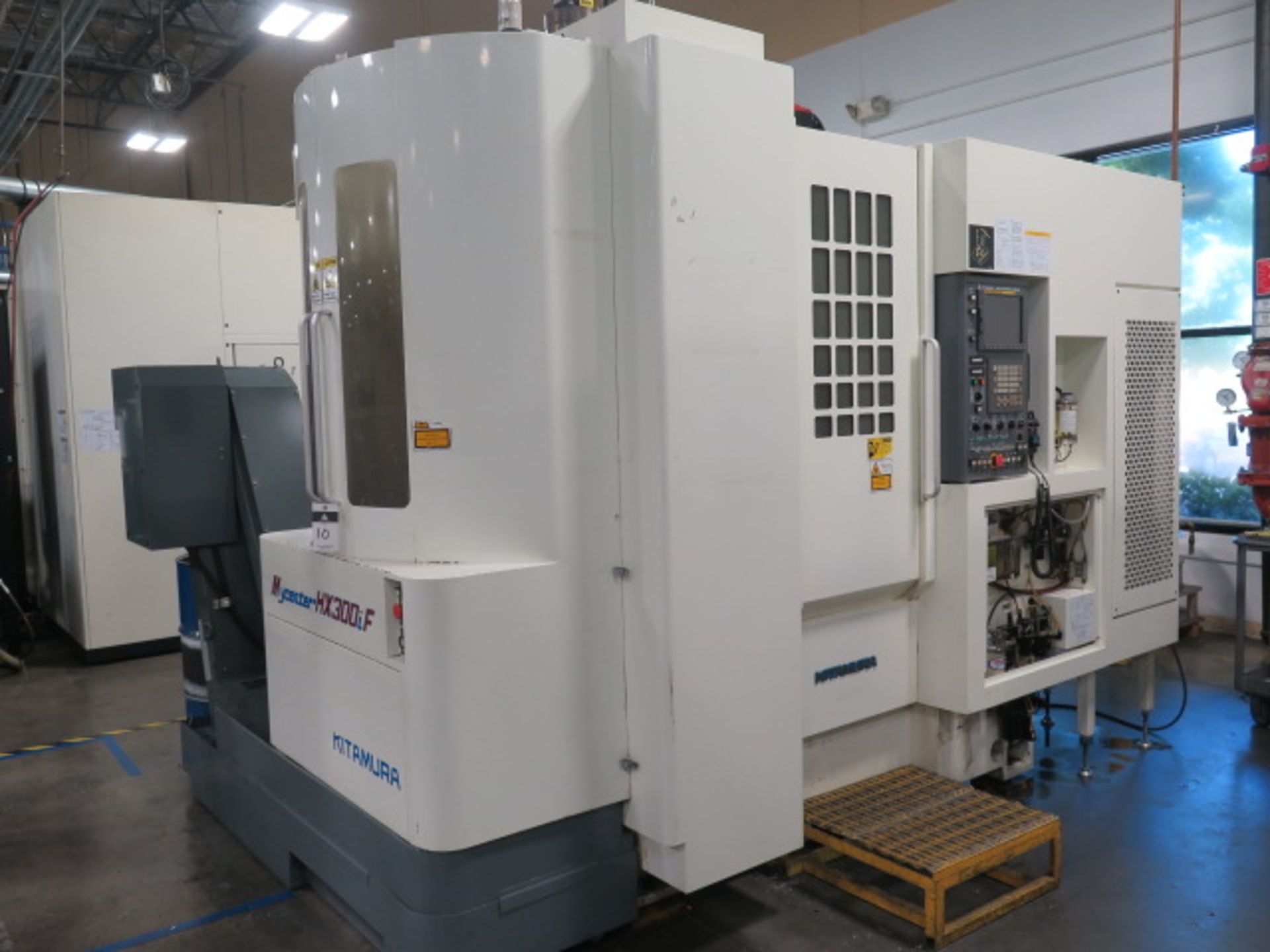 Kitamura Mycenter-HX300iF 2-Pallet 4-Axis CNC Horizontal Machining Center s/n 40975 w/ Fanuc Series - Image 2 of 22