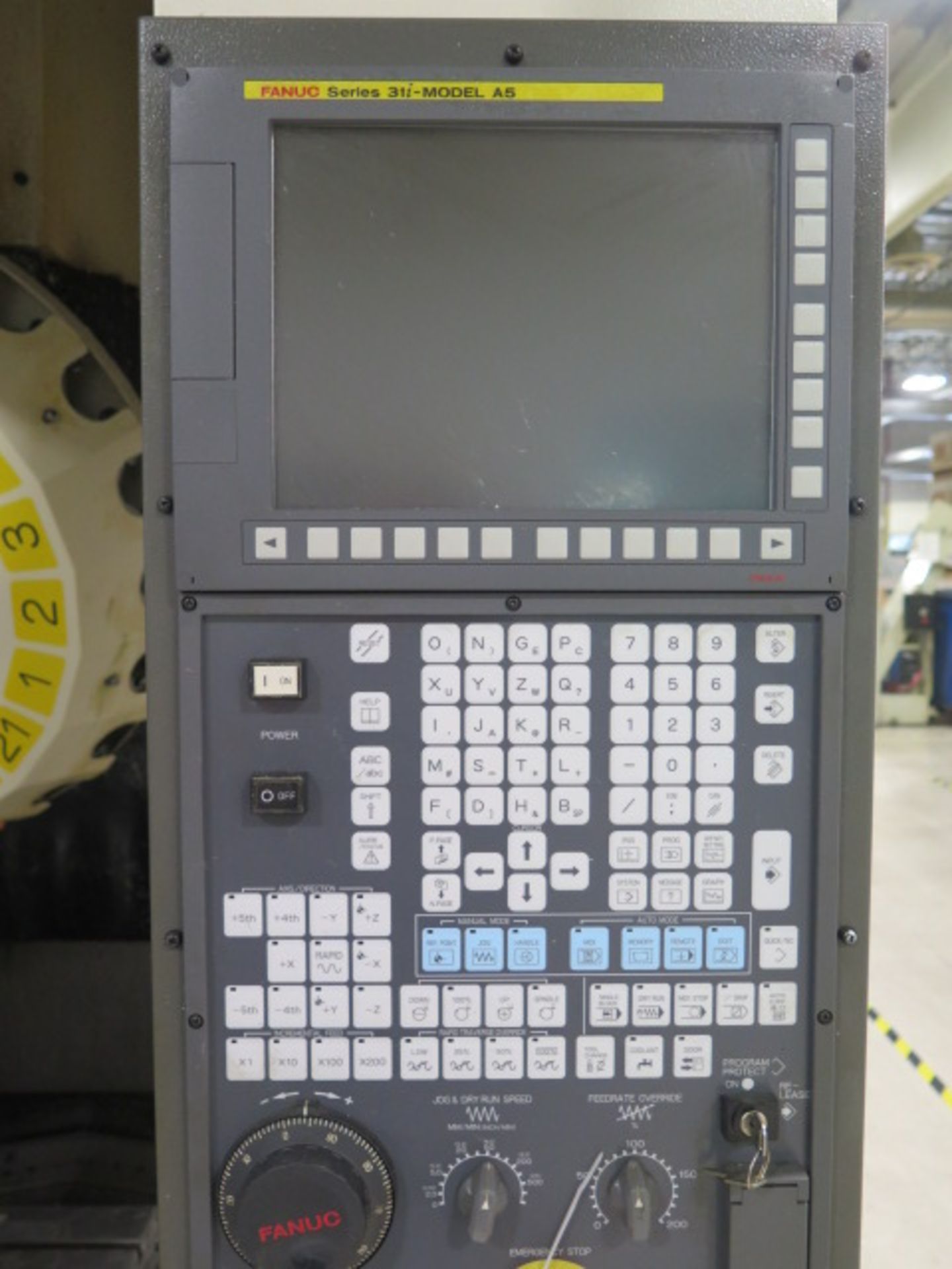 2011 Fanuc Robodrill α-T21iFa CNC Drilling Center s/n P119XG827 w/ Fanuc Series 31i-MODEL A5 Contro - Image 5 of 12