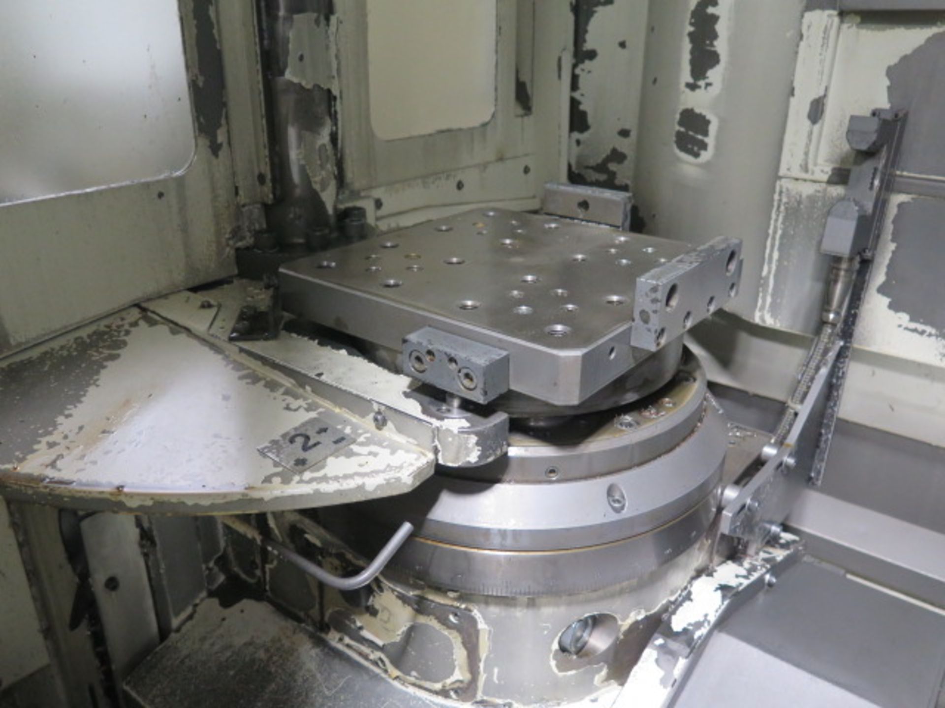 Kitamura Mycenter-HX300iF 2-Pallet 4-Axis CNC Horizontal Machining Center s/n 40975 w/ Fanuc Series - Image 8 of 22