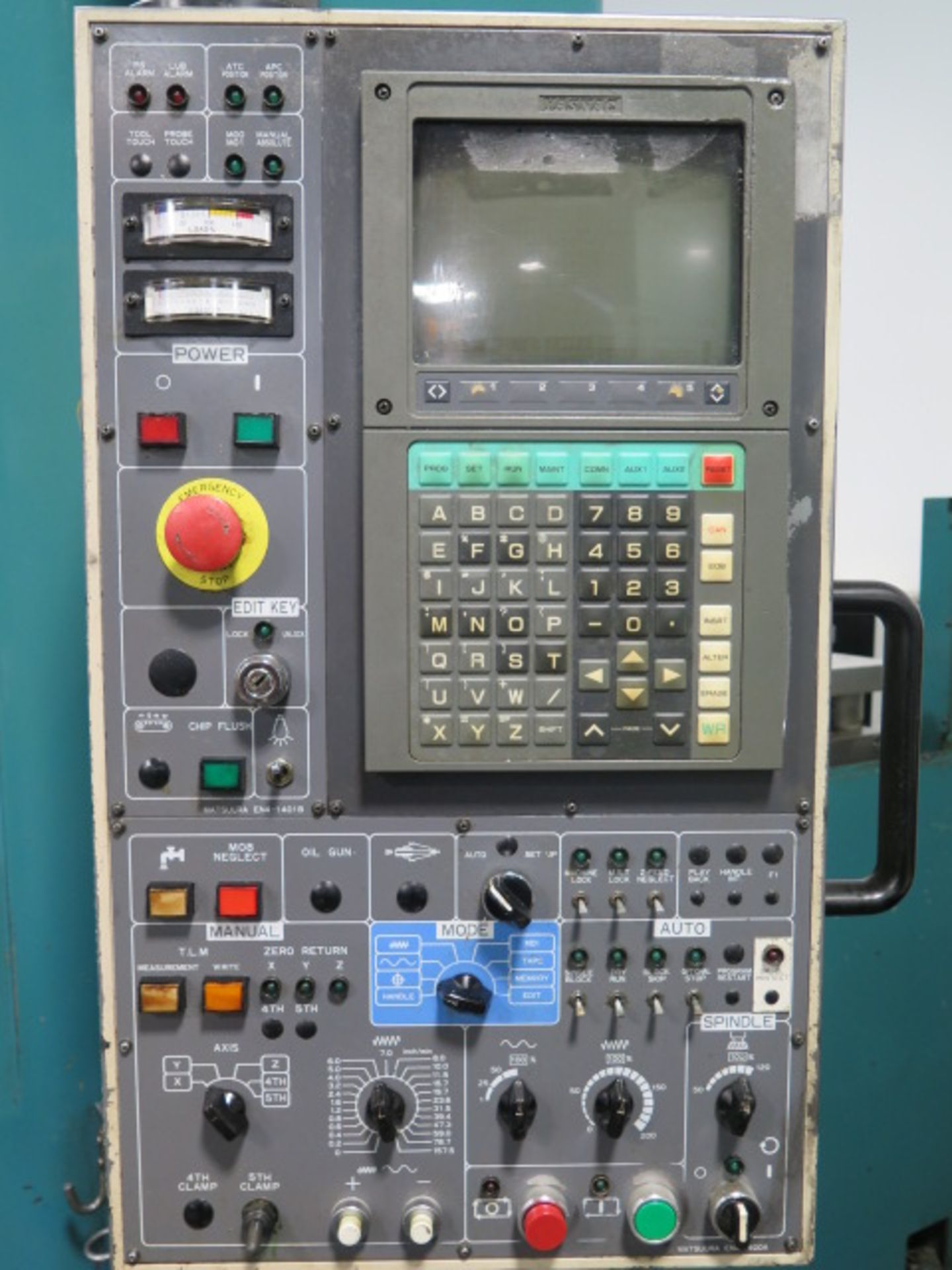 1994 Matsuura RA-IV F 2-Pallet CNC Vertical Machining Center s/n 940610849 w/ Yasnac System i-80 Co - Image 5 of 23